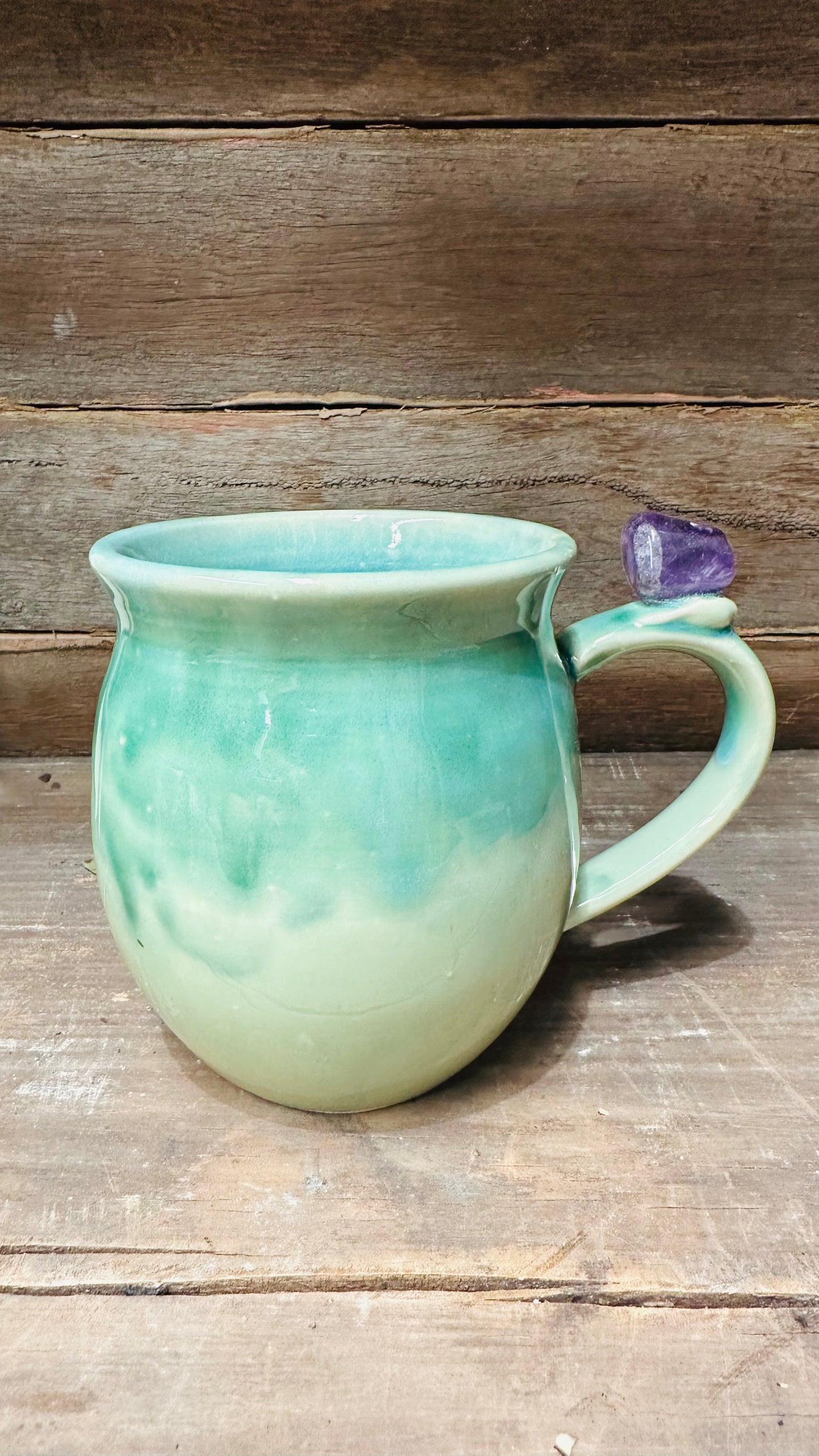 Toadstool Magic Amethyst Crystal Mug