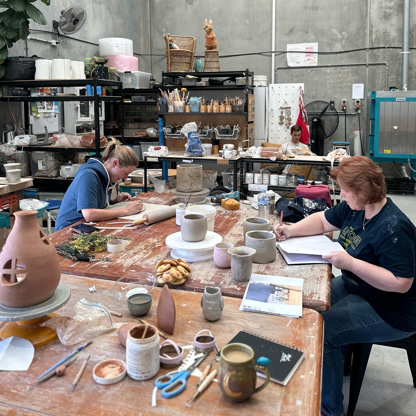 Ten Week Term. Starting Mon 5th Oct. Hand building and Wheel Throwing with Bec English