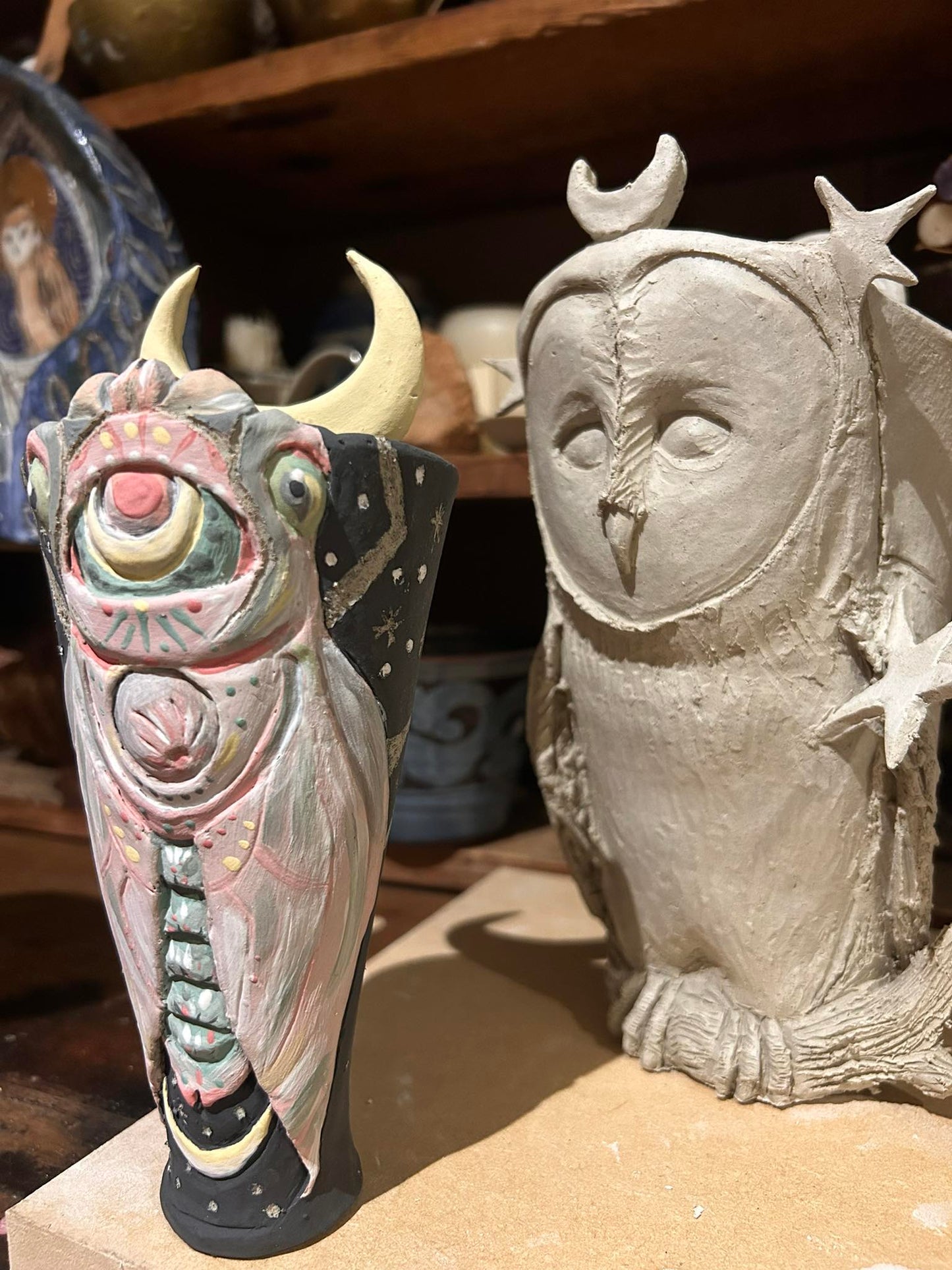 Sat 11th Oct 9am-4pm - Earthbound Spirits: Create a Character Vase
