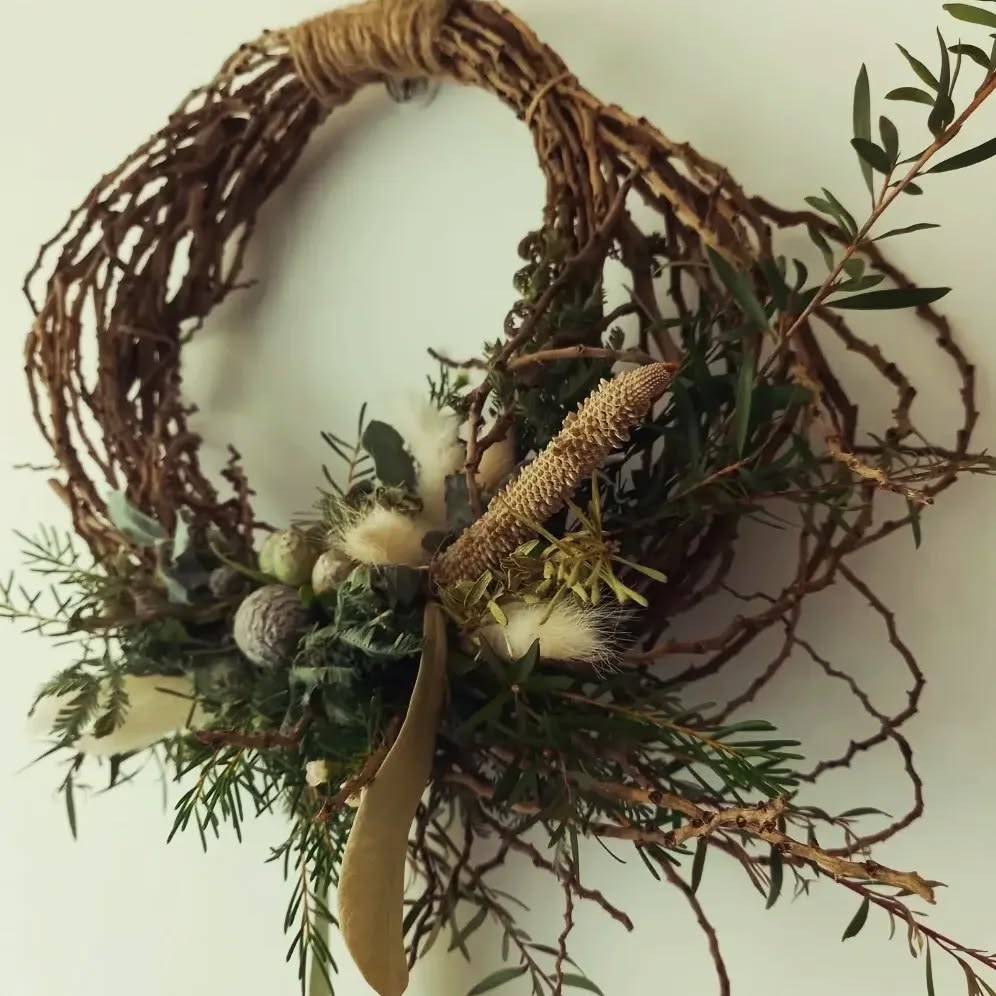 Blak Botanicals - Xmas Native Wreath Workshop. Sunday 14th Dec 1pm - 3pm