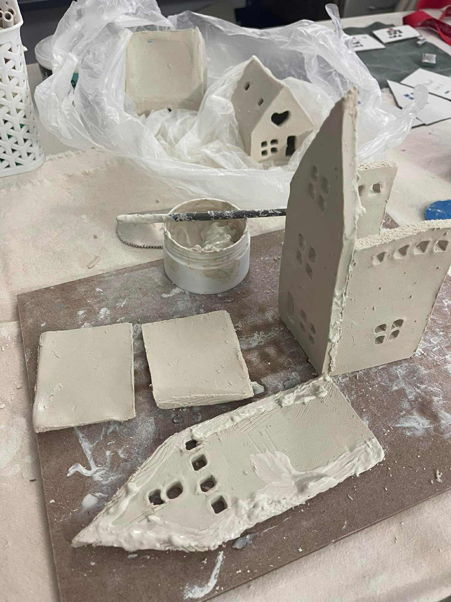 Sat 13th Sept 1-3pm - Handbuild Your Own Miniature House in Porcelain