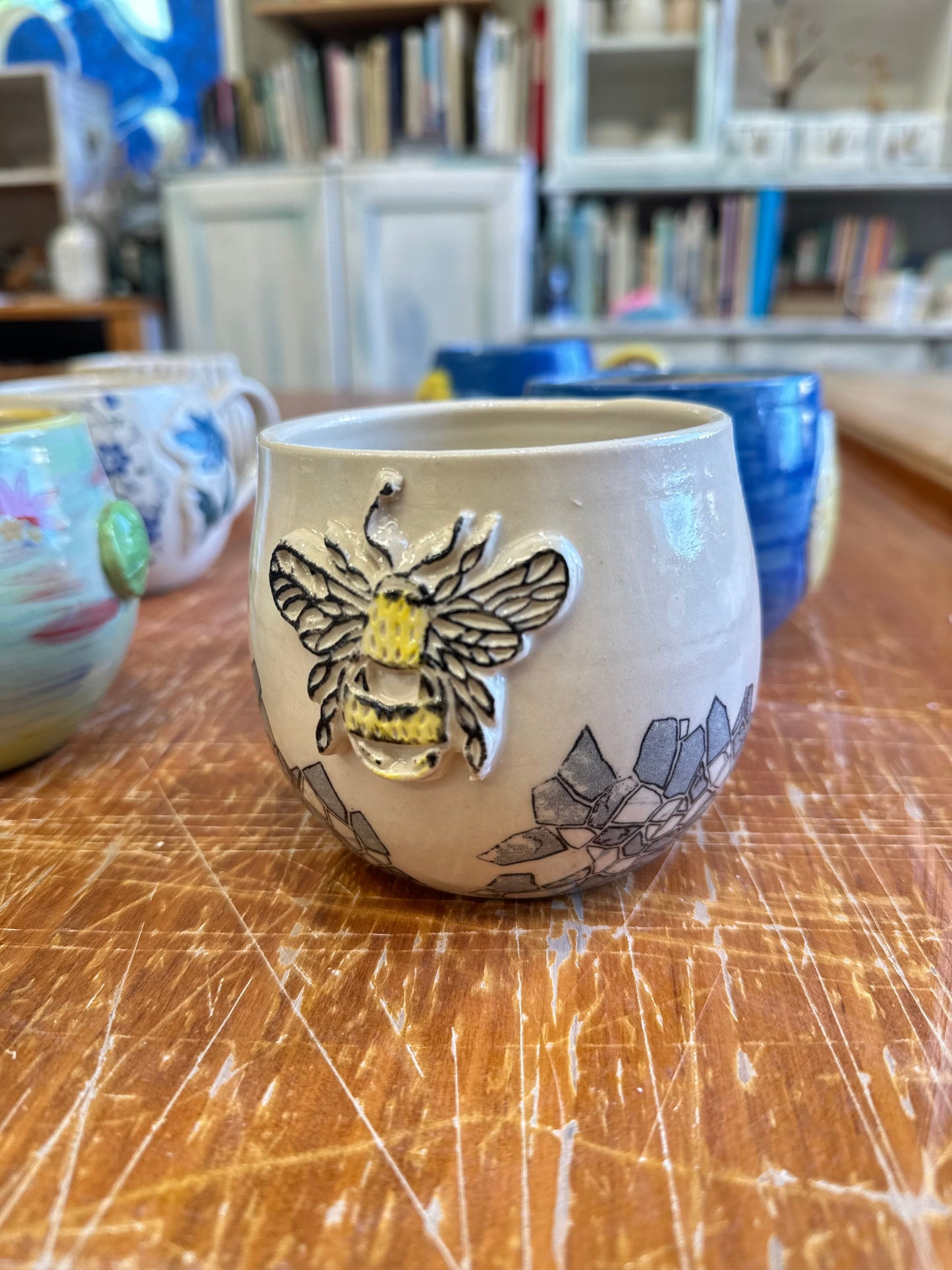 Sunday 2nd Nov 10am - 12noon - Marvellous Mugs and Crystal Cups - Creating in clay and surface decoration workshop