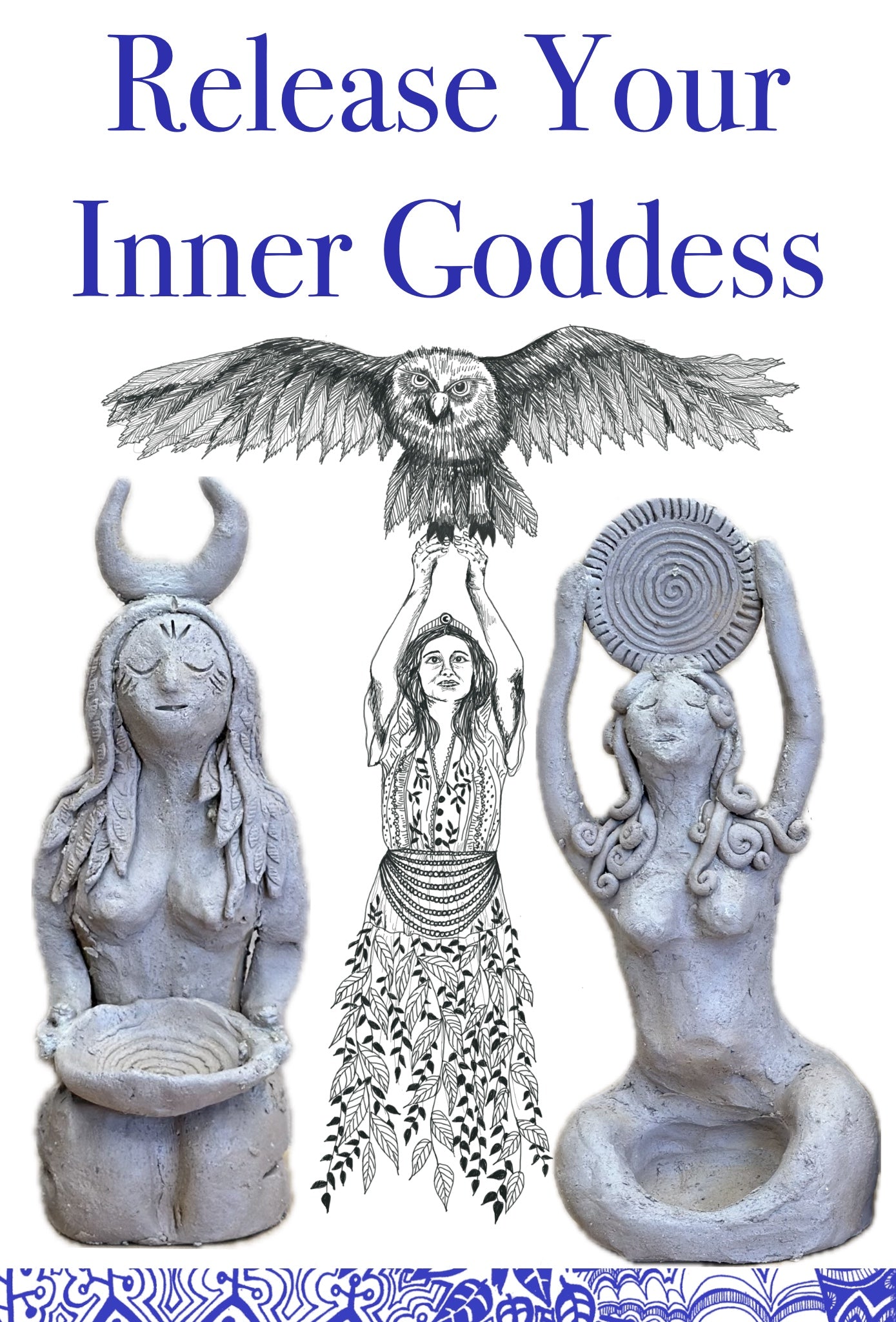 Sun 1st Feb 9:30am - 12noon- Clay Goddess Workshop