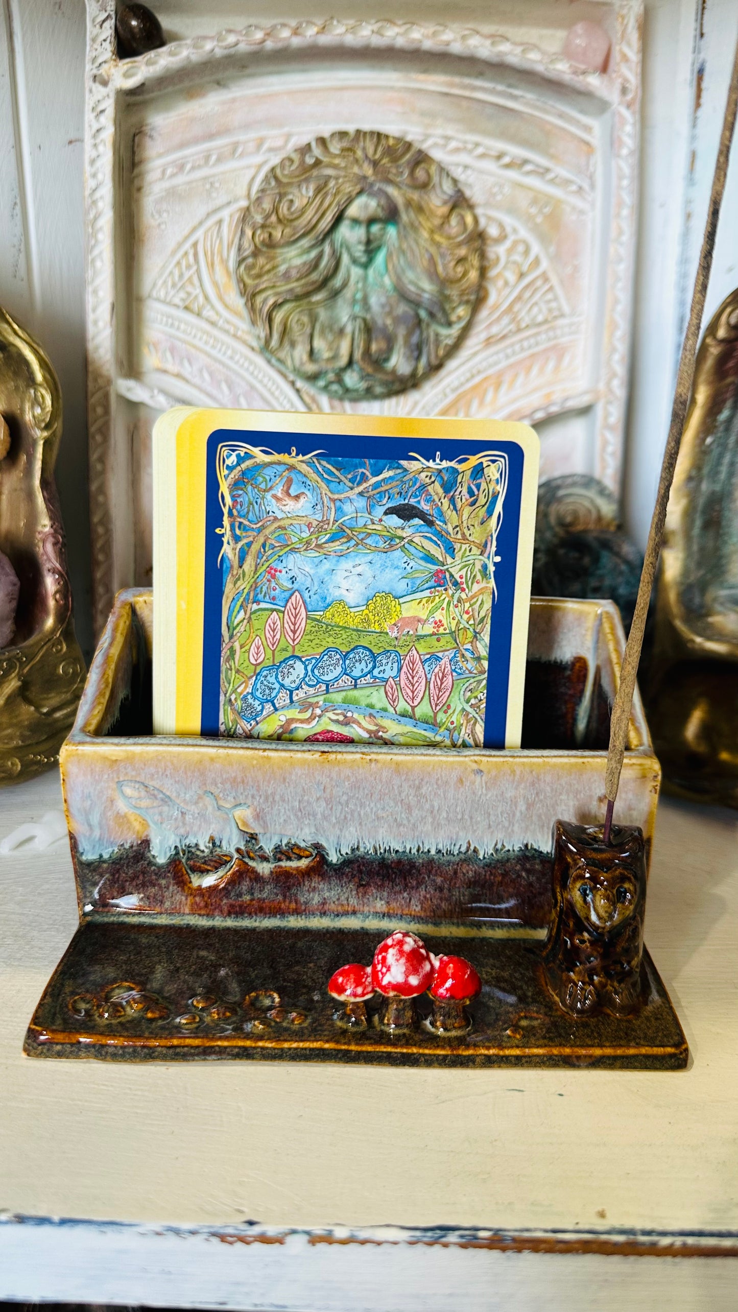 Handmade Oracle & Tarot Deck Holder