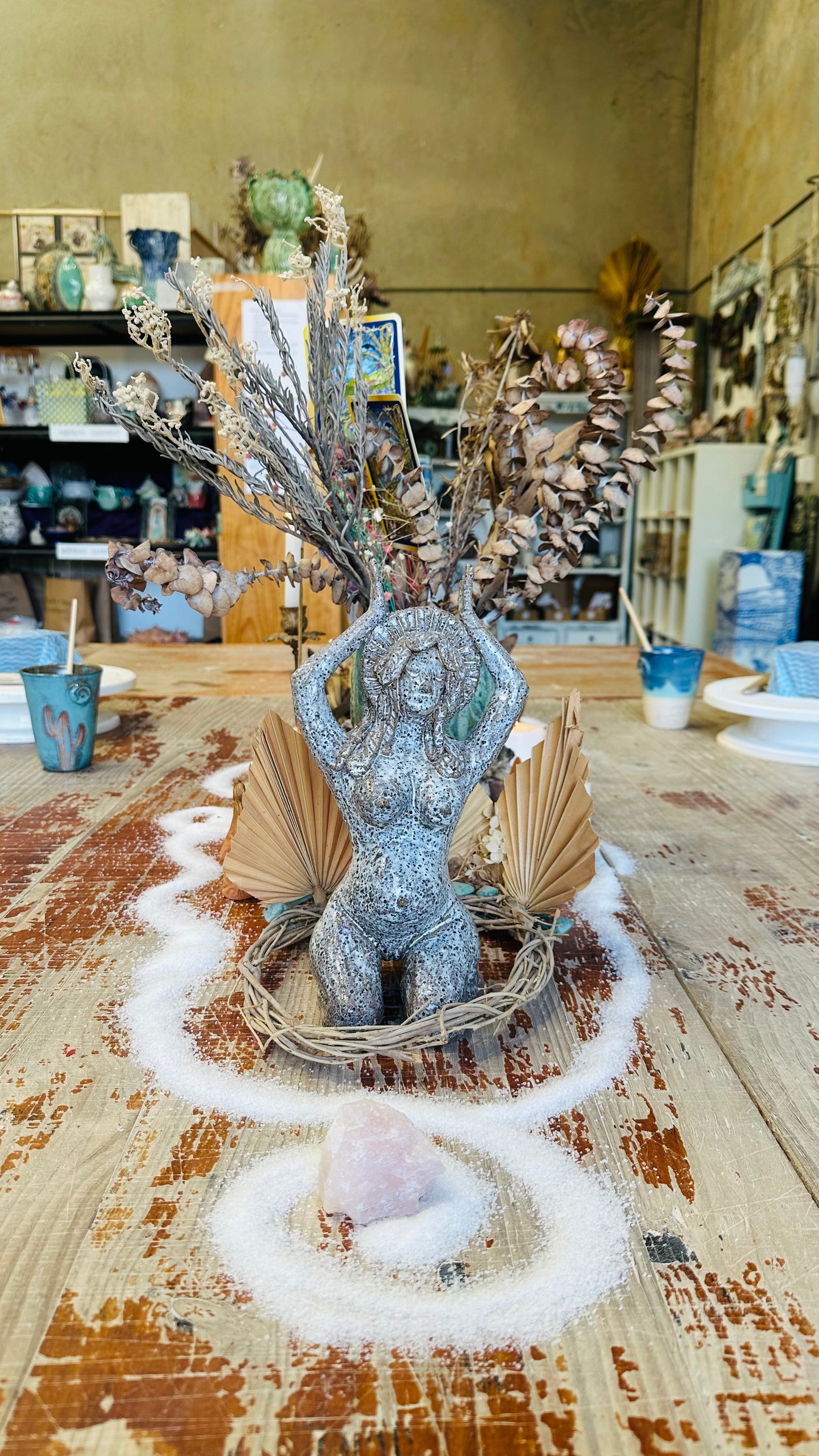 Sun 12th July 9:30am -12pm - Clay Goddess Workshop