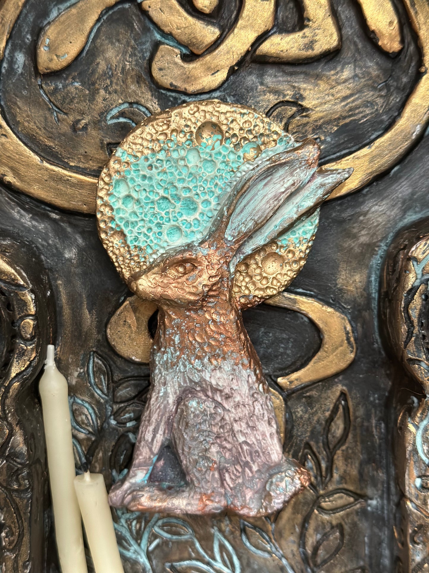 🐇 Hare and Full Moon Talisman