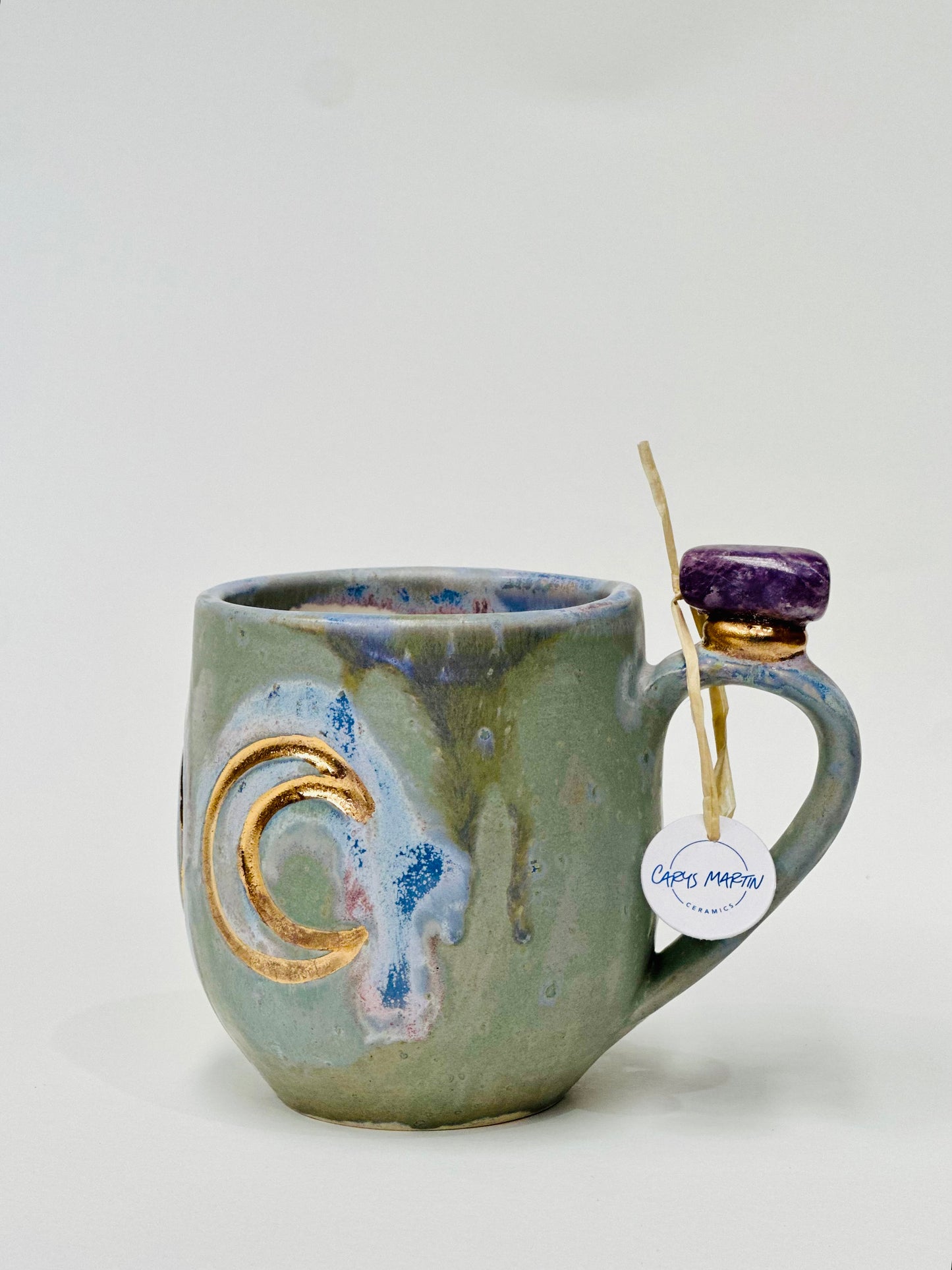 Triple Goddess Crystal Mug – Lepidolite