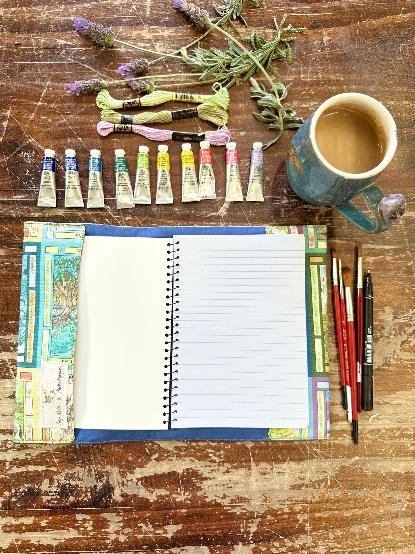 Whispers Oracle with Mushie Fairy Fabric A5 Dust Jacket