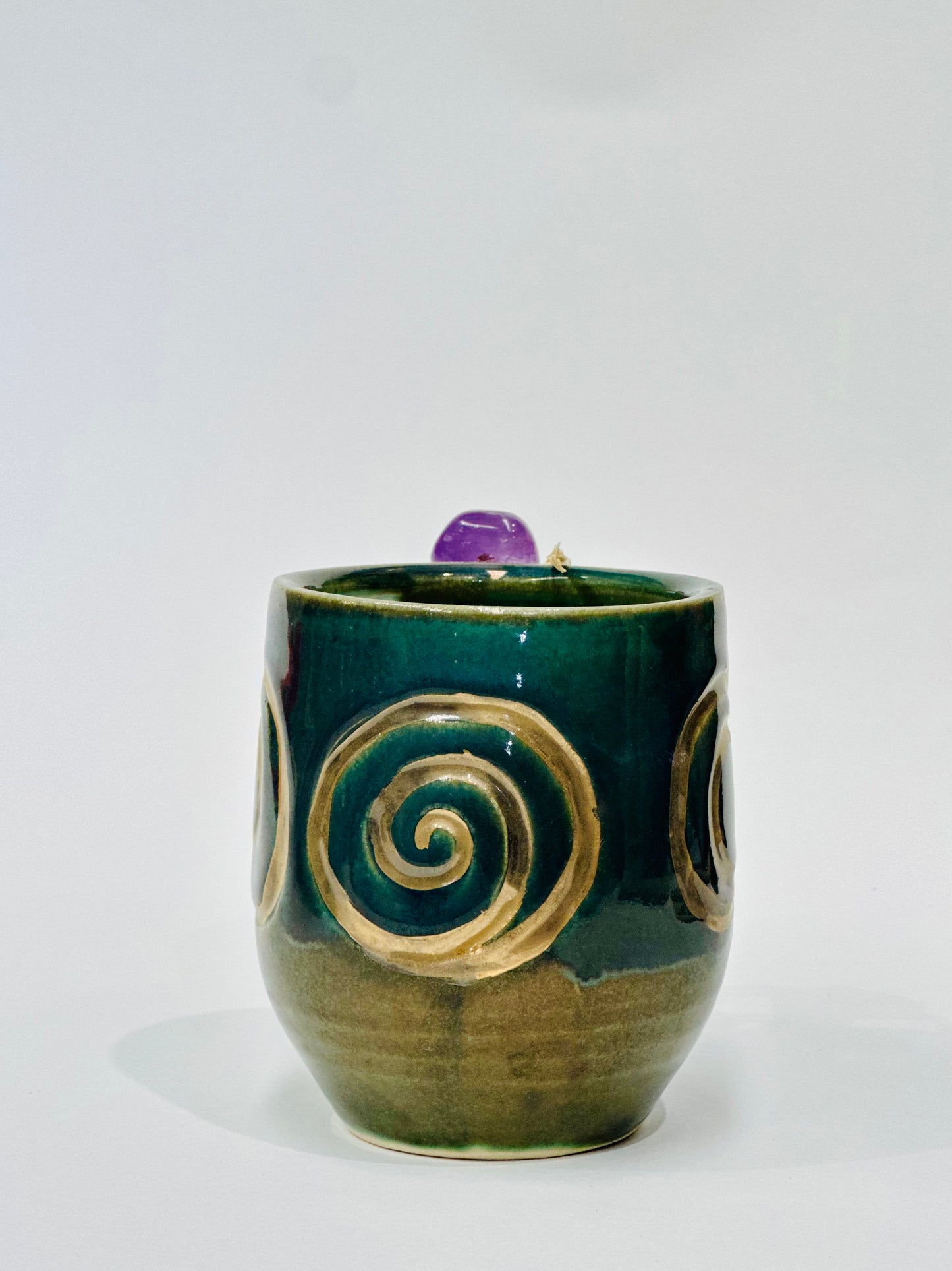 Triple Goddess Crystal Mug – Amethyst