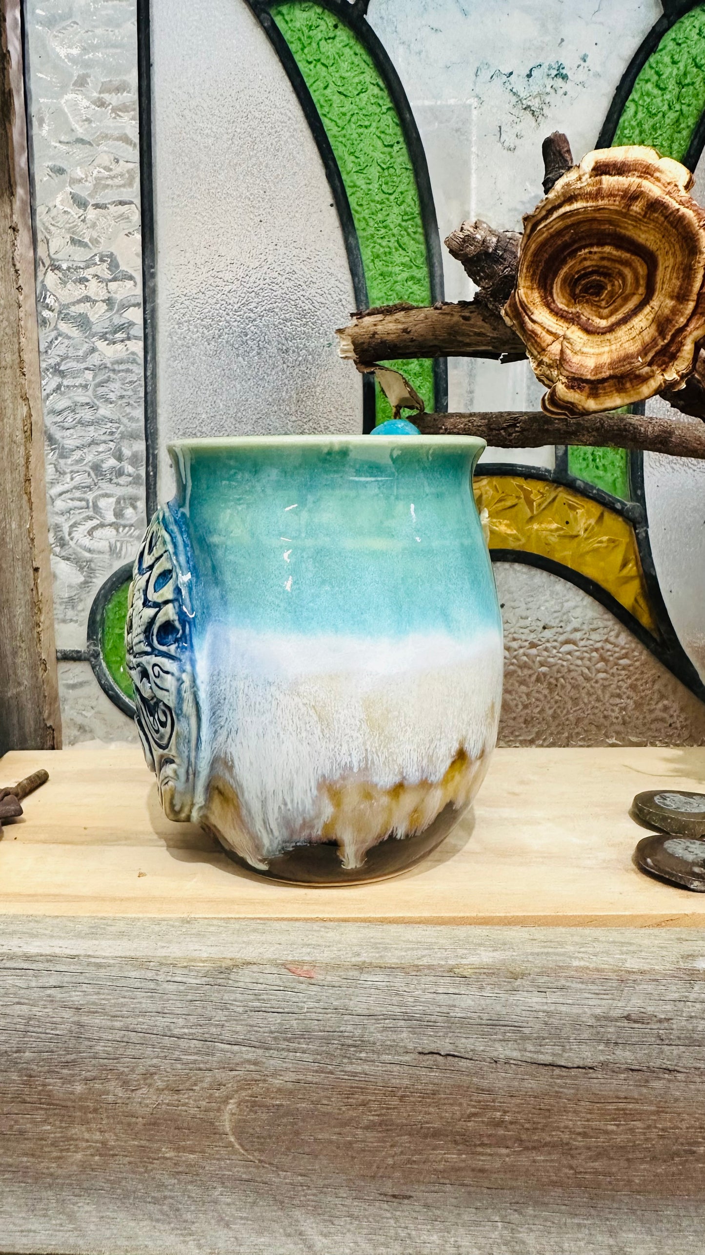 Rising Sun Crystal Mug