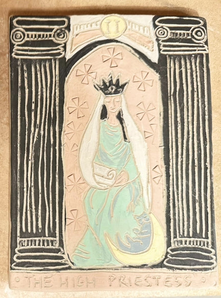 Saturday 21st June 1-3pm Ceramic Tarot Card Tile - Surface Decoration workshop