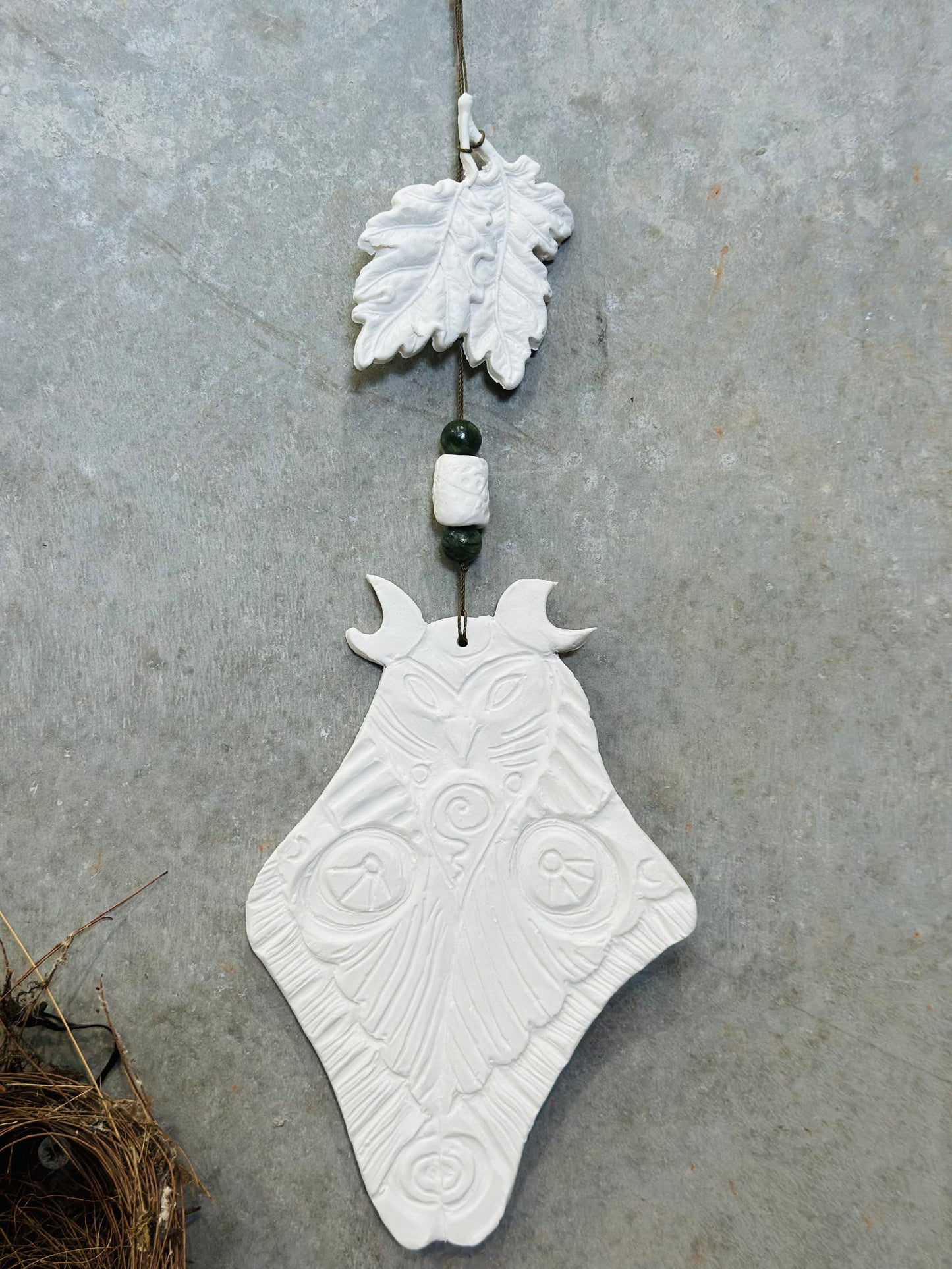 Folklore Wall Hanging - Owl-Moth