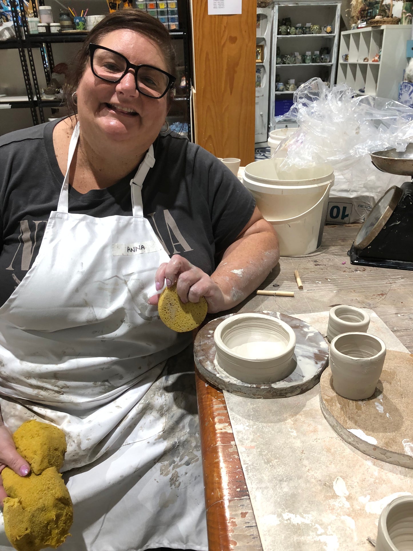 Tues 23rd Sept / Wed 24th 6:30-9pm Pottery Wheel Throw Mug Making 2 Part Workshop