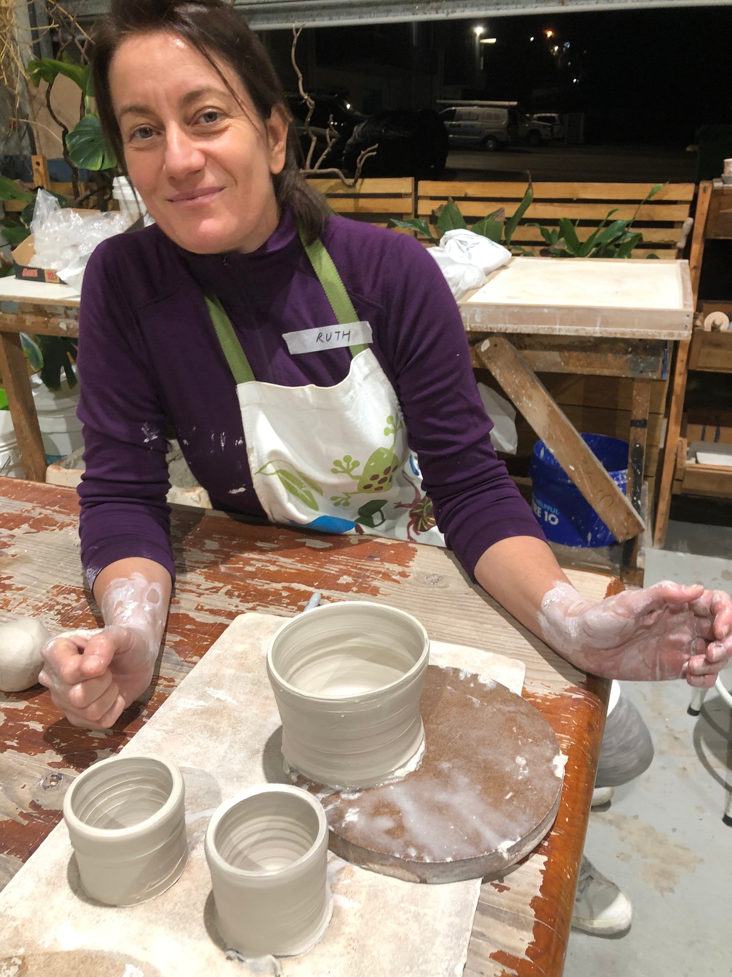 Tues 23rd Sept / Wed 24th 6:30-9pm Pottery Wheel Throw Mug Making 2 Part Workshop