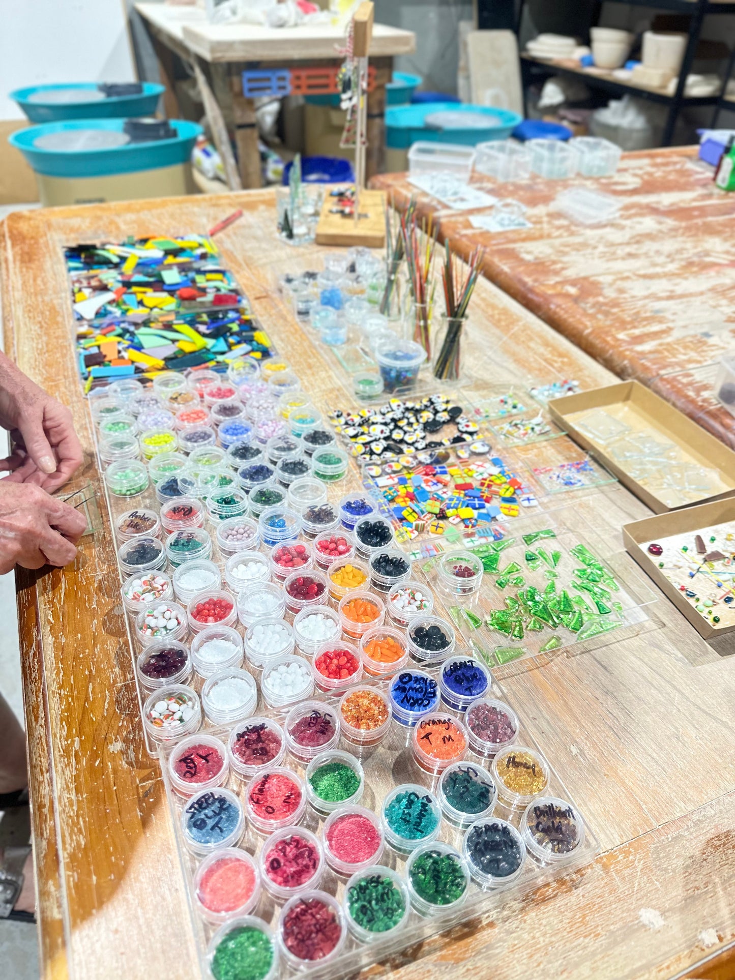 Sat 29th Nov 10am-12noon - HOT GLASS ART! Festive Fused Glass Christmas Decorations Workshop