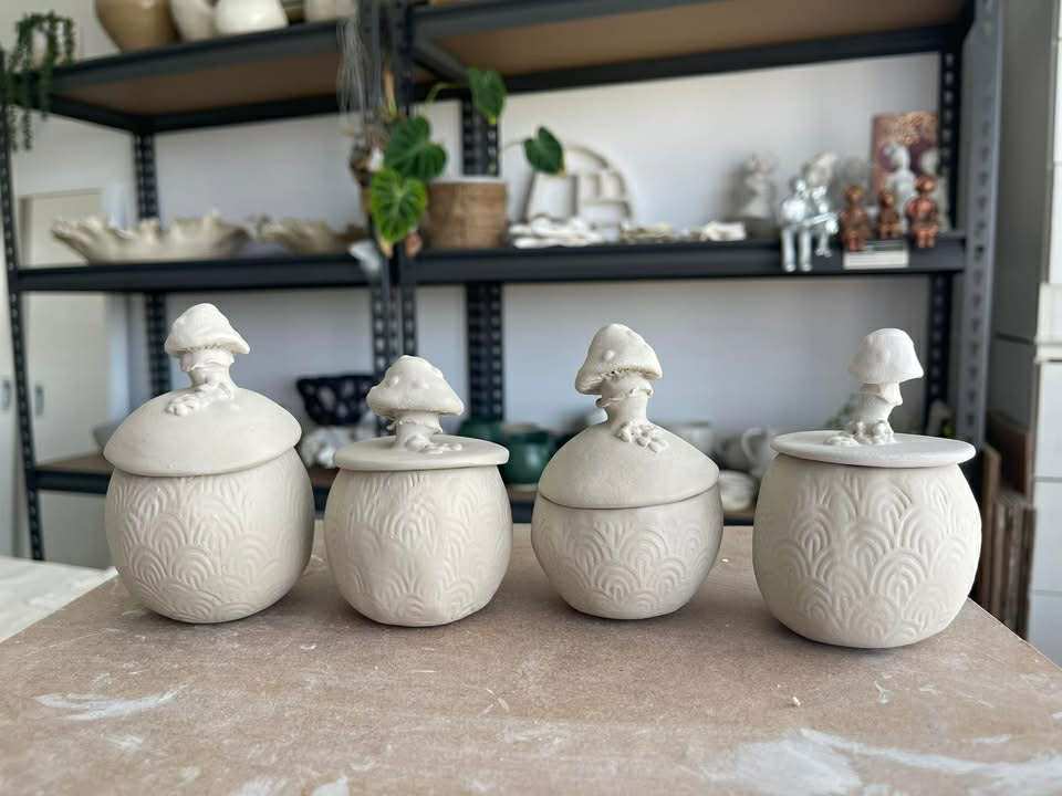Sat 16th Aug 1-3pm - “Treasure Keepers” – Create Your Own Lidded Porcelain Box with Sandra Noa