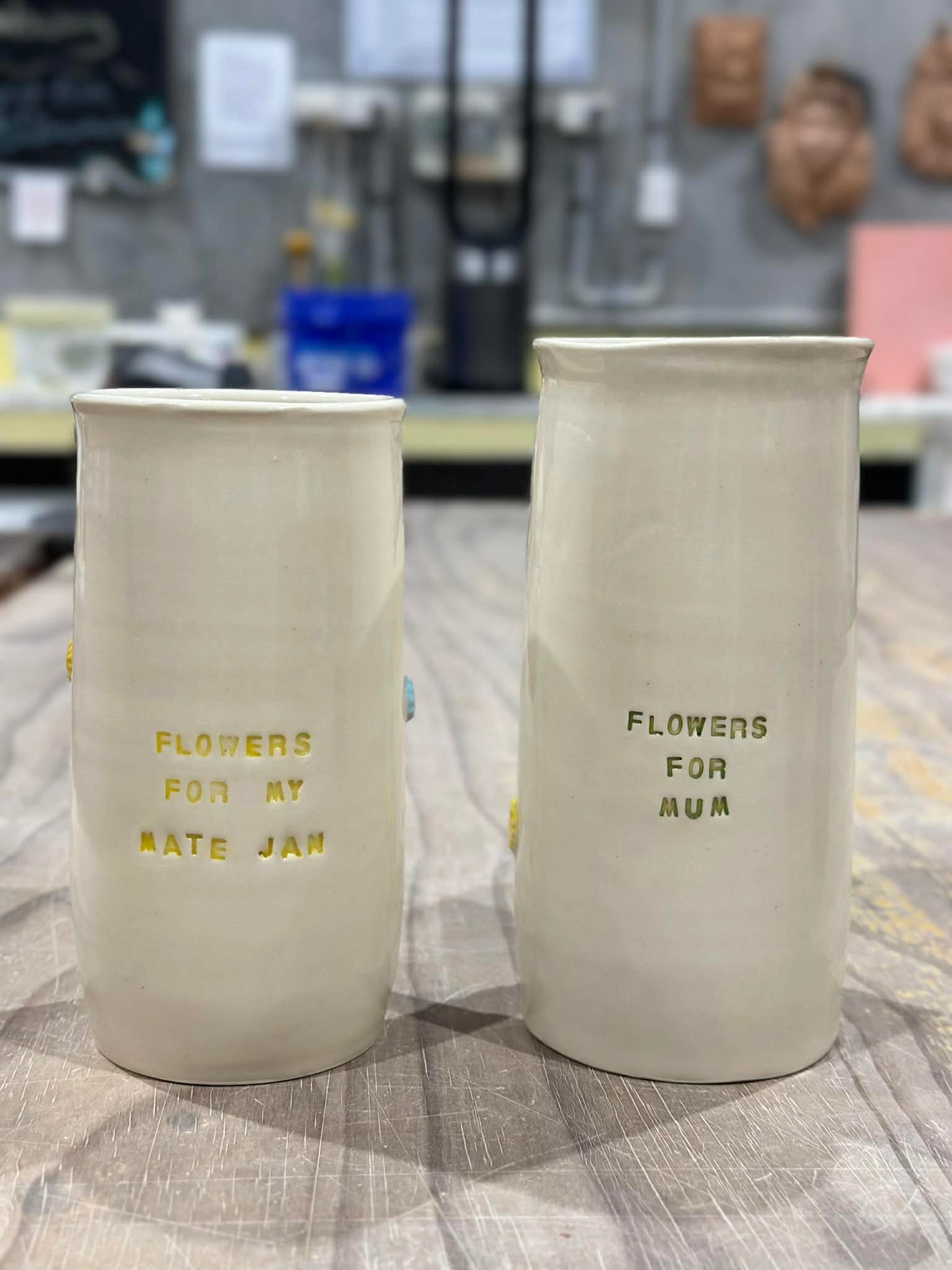 Tuesday 3rd Feb 10am - 12 - Floral Vase Surface Decoration Workshop