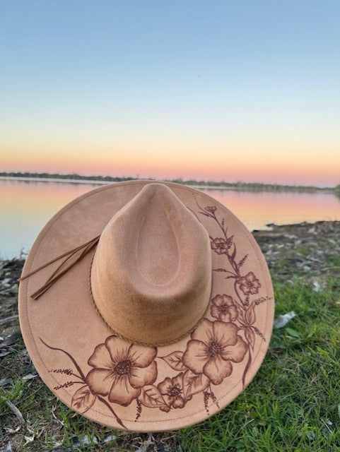 Sun 21st Sept 9 - 11:30am Burnt Brims Hat Burning Workshop