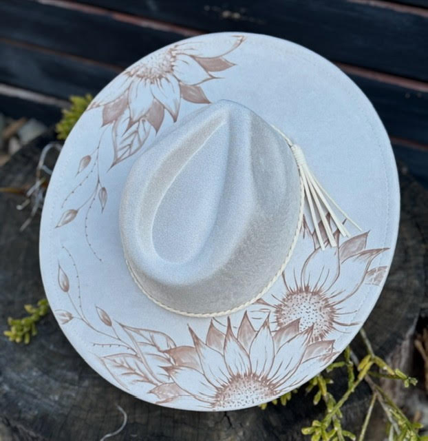Sun 21st Sept 9 - 11:30am Burnt Brims Hat Burning Workshop