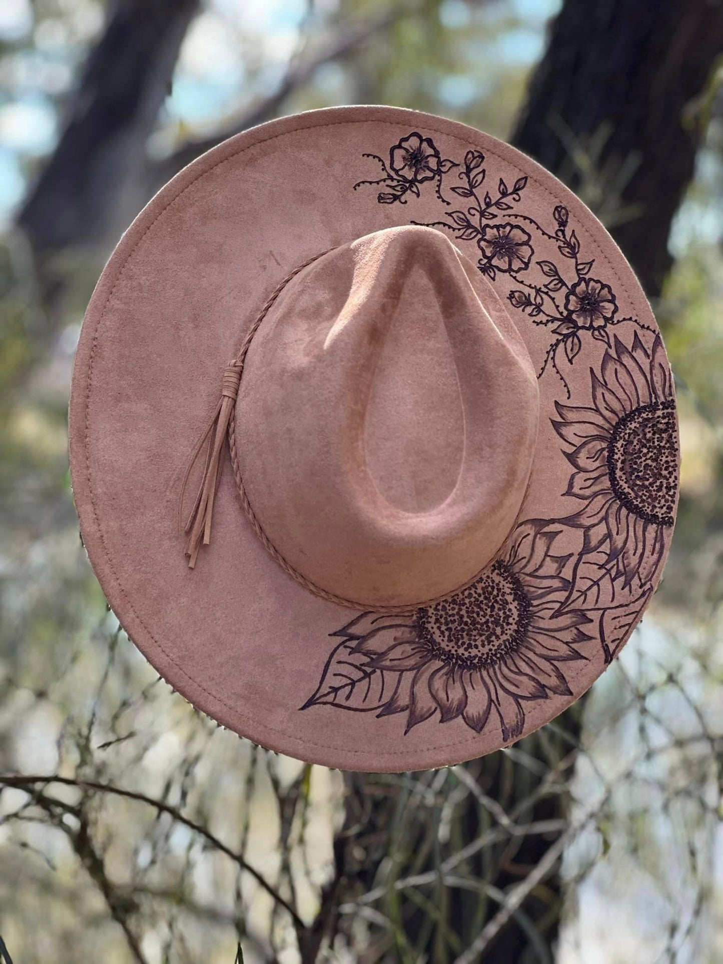 Sun 21st Sept 9 - 11:30am Burnt Brims Hat Burning Workshop