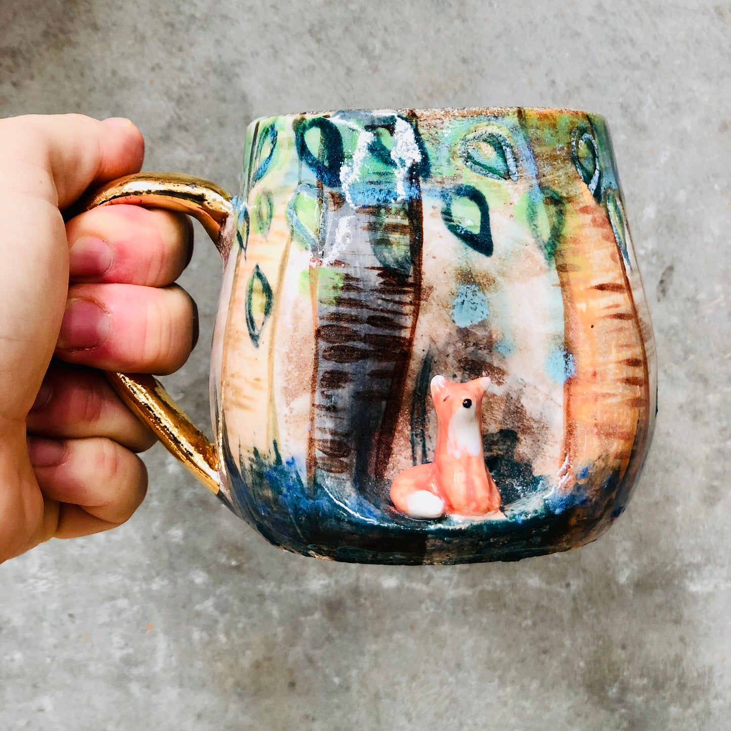 The Fox Knows The Forest Mug