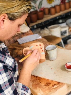 Wednesday Afternoon Ten Week Term. Starting Wed 8th July- Learn Pottery with Sue Goodwin