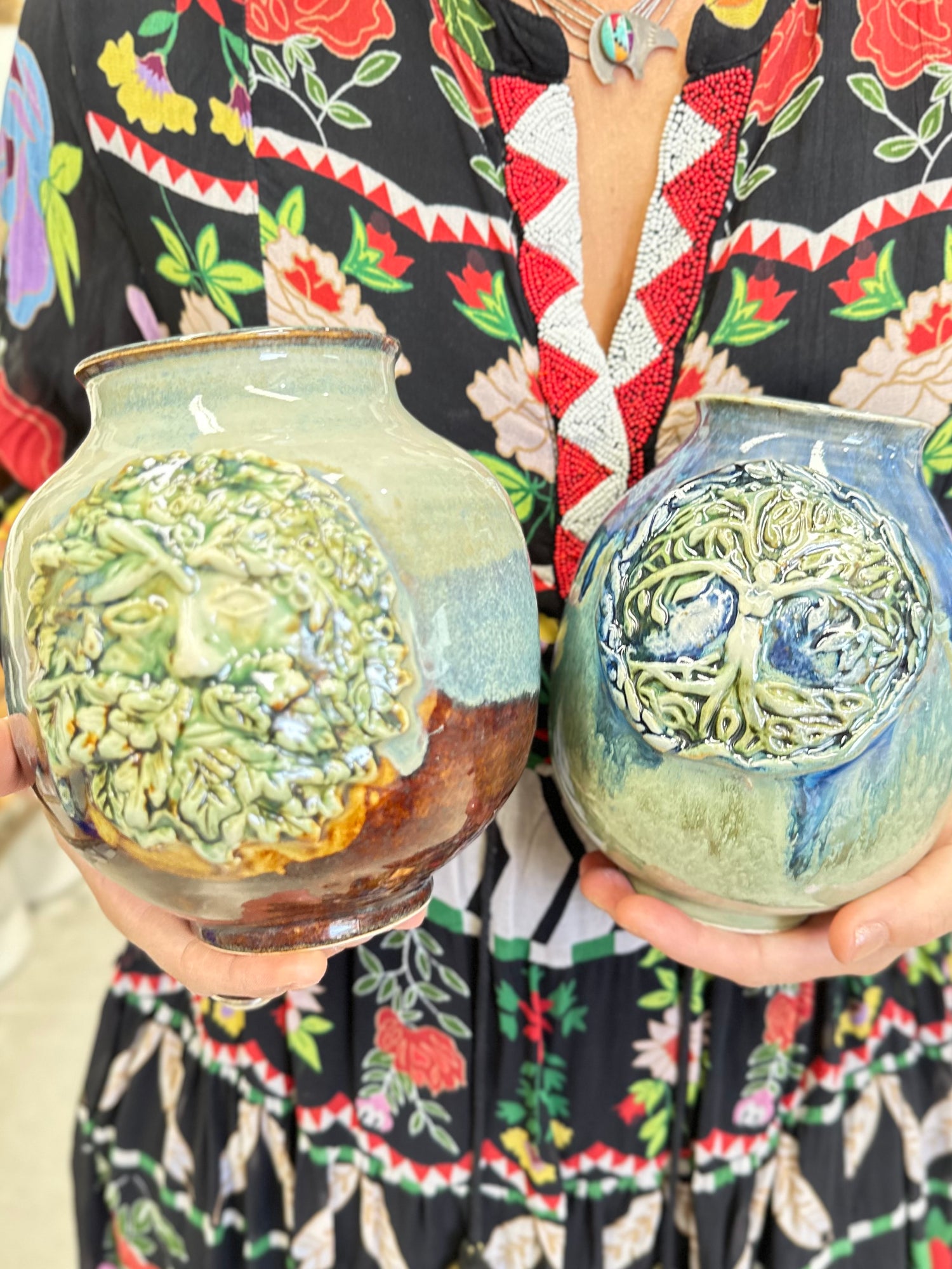 Folklore Vases