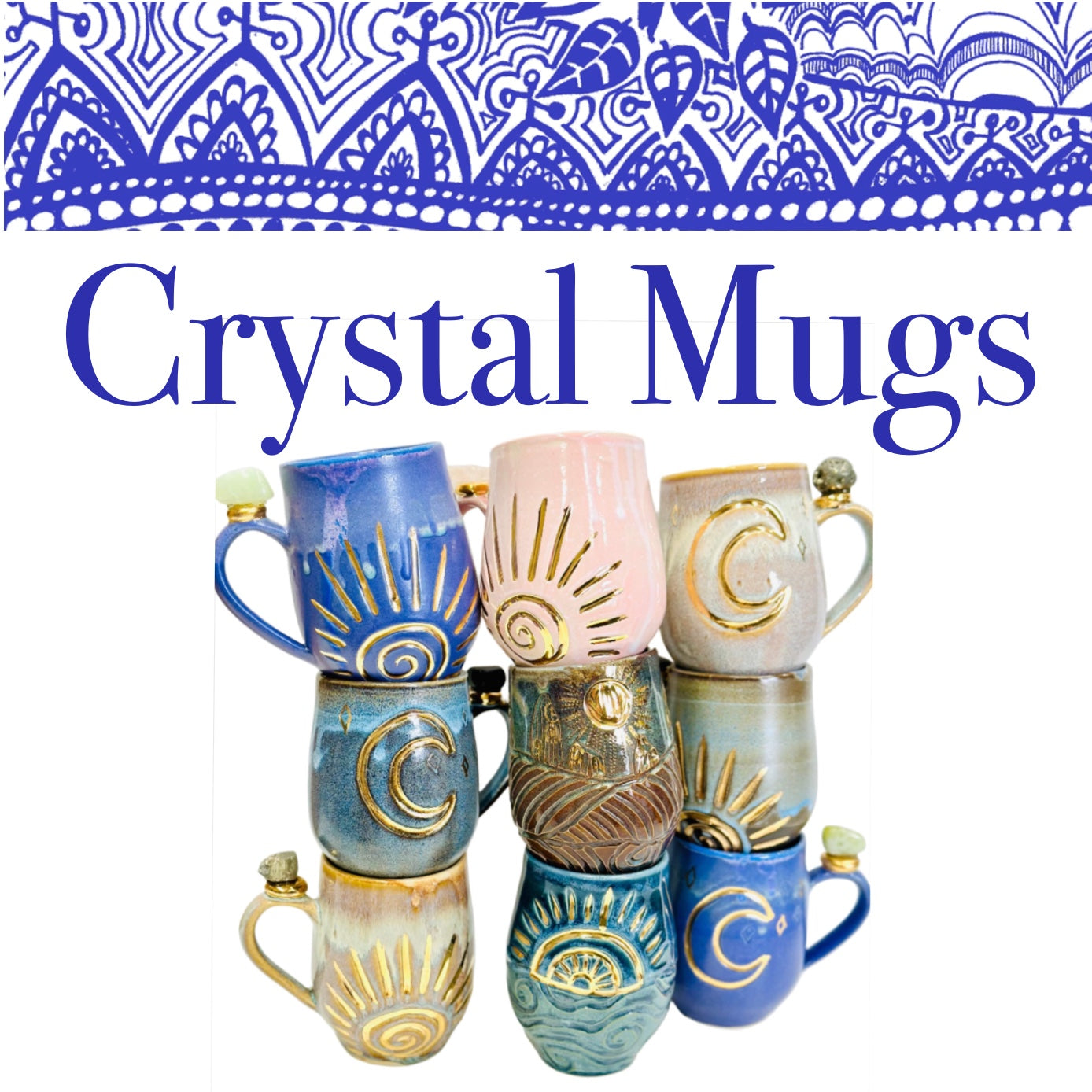 Crystal Mugs and Holding Cups