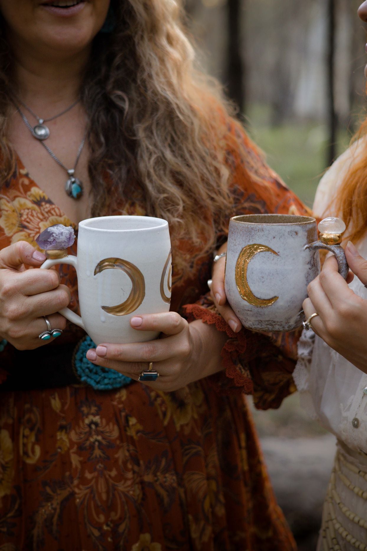Crystal Mugs and Holding Cups