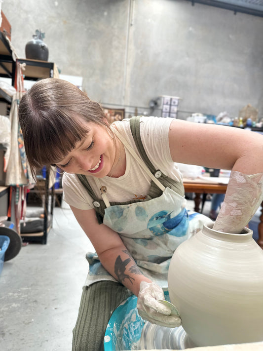 Sat 23rd Aug 9-11am - The Great Clay Throw: A Pottery Wheel 2 hour Taster