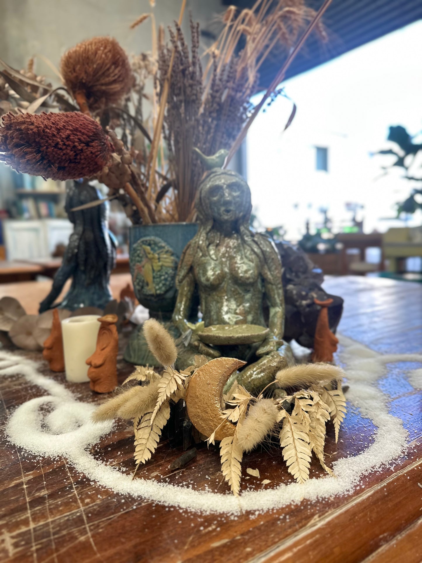 Sun 12th July 9:30am -12pm - Clay Goddess Workshop