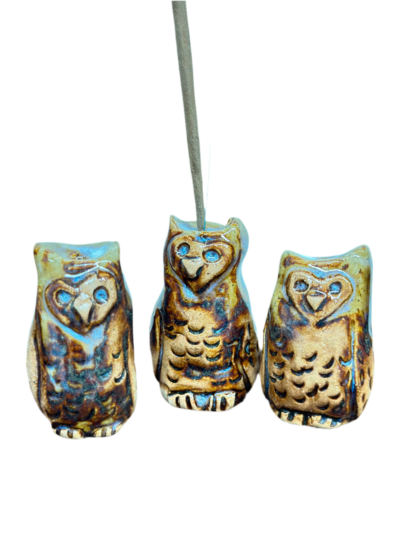 Owl incense holder