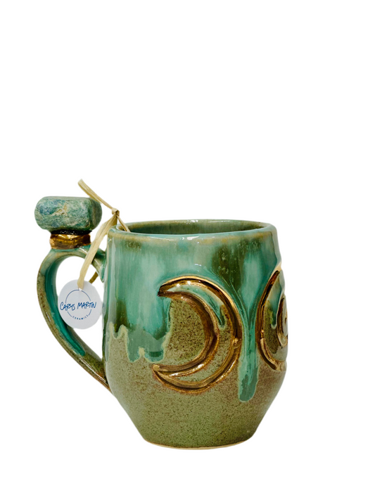 Triple Goddess Crystal Mug – Ruby Zoisite