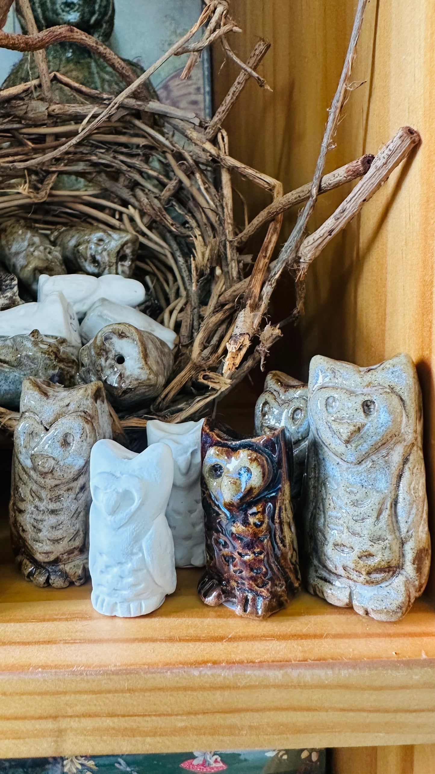 Owl incense holder