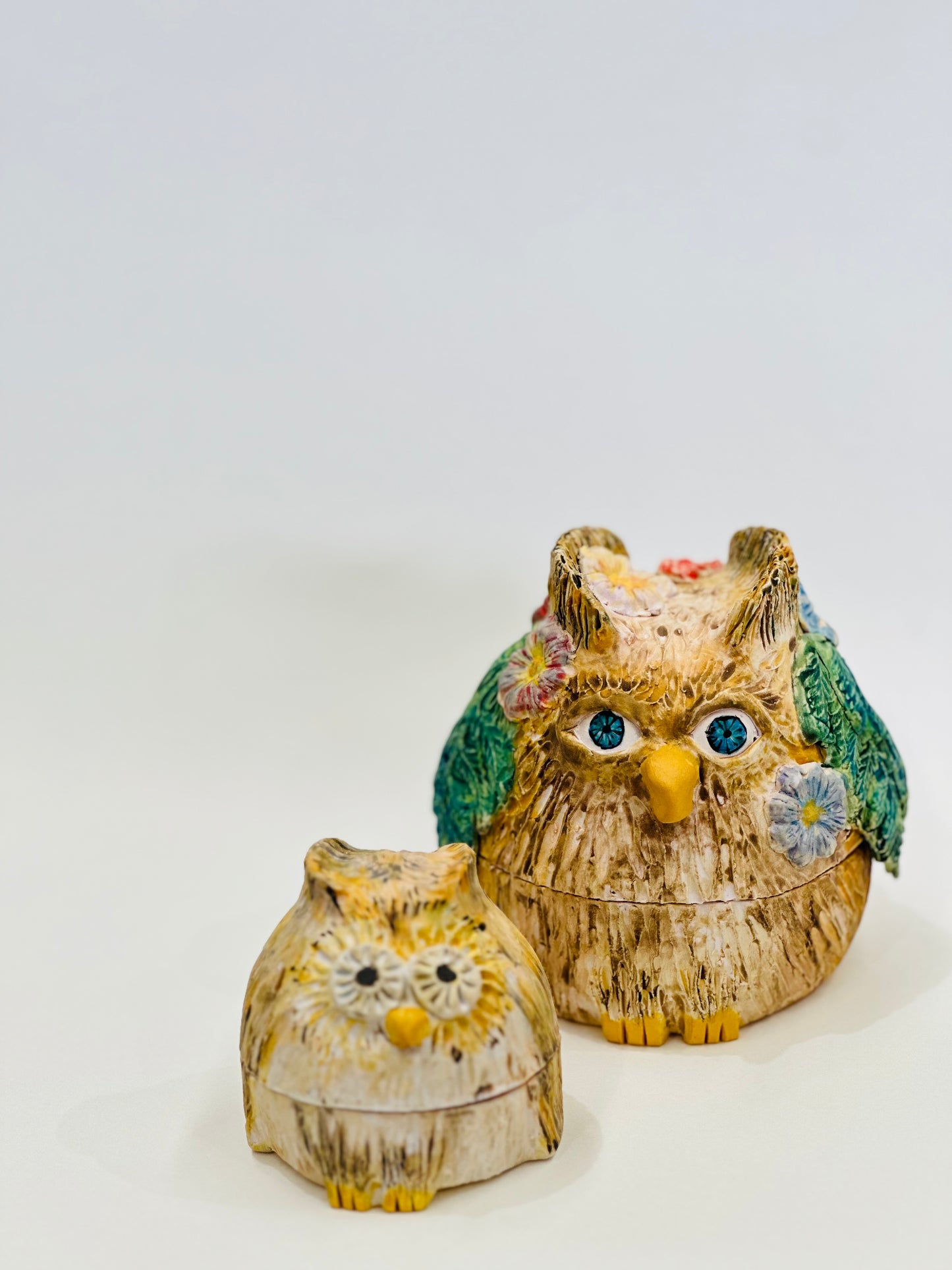 Owl Three Piece Babushka Woodland Sprite