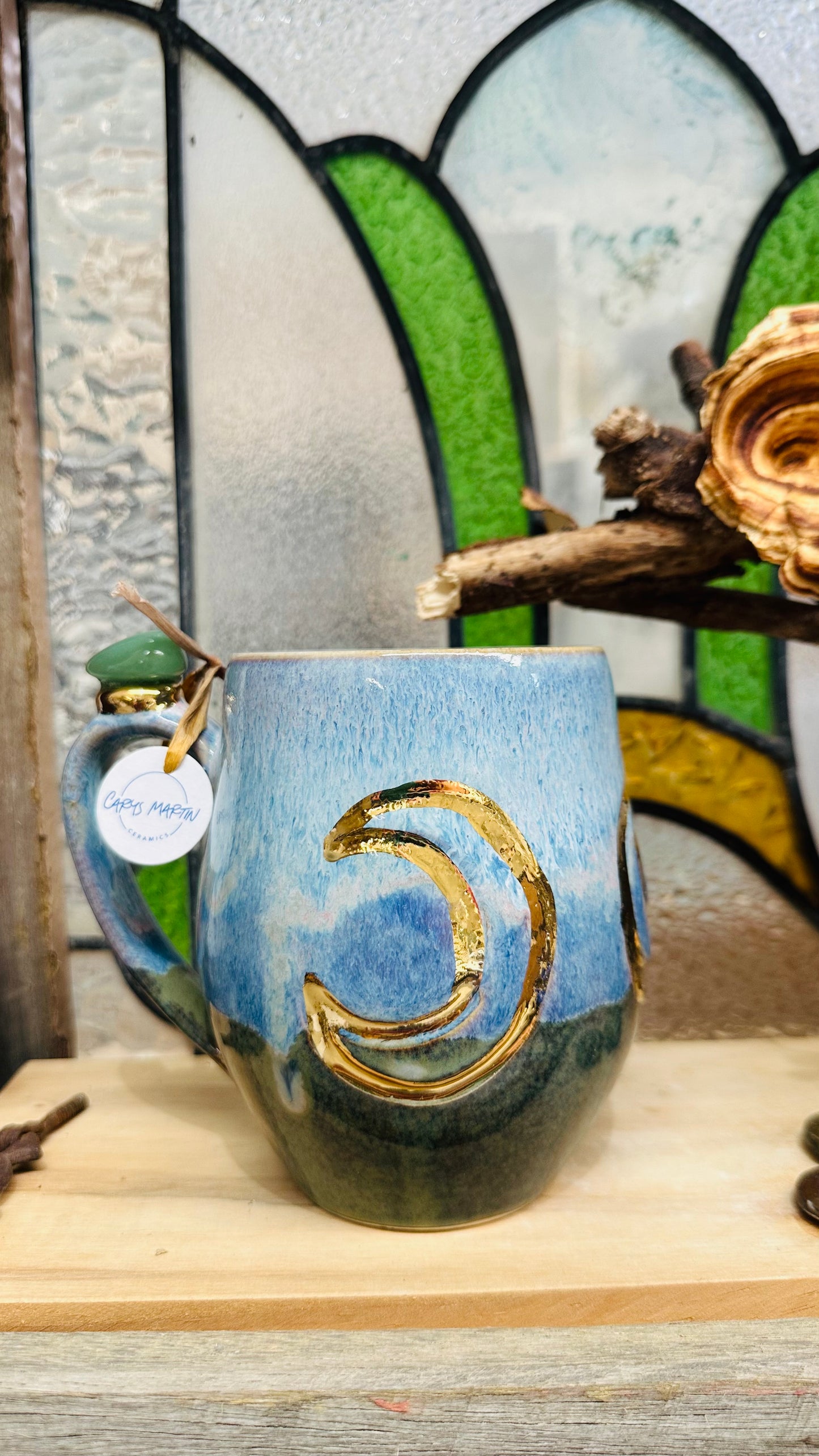 Aventurine Triple Goddess Crystal Mug