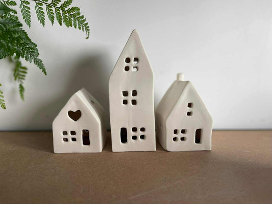 Sat 13th Sept 1-3pm - Handbuild Your Own Miniature House in Porcelain