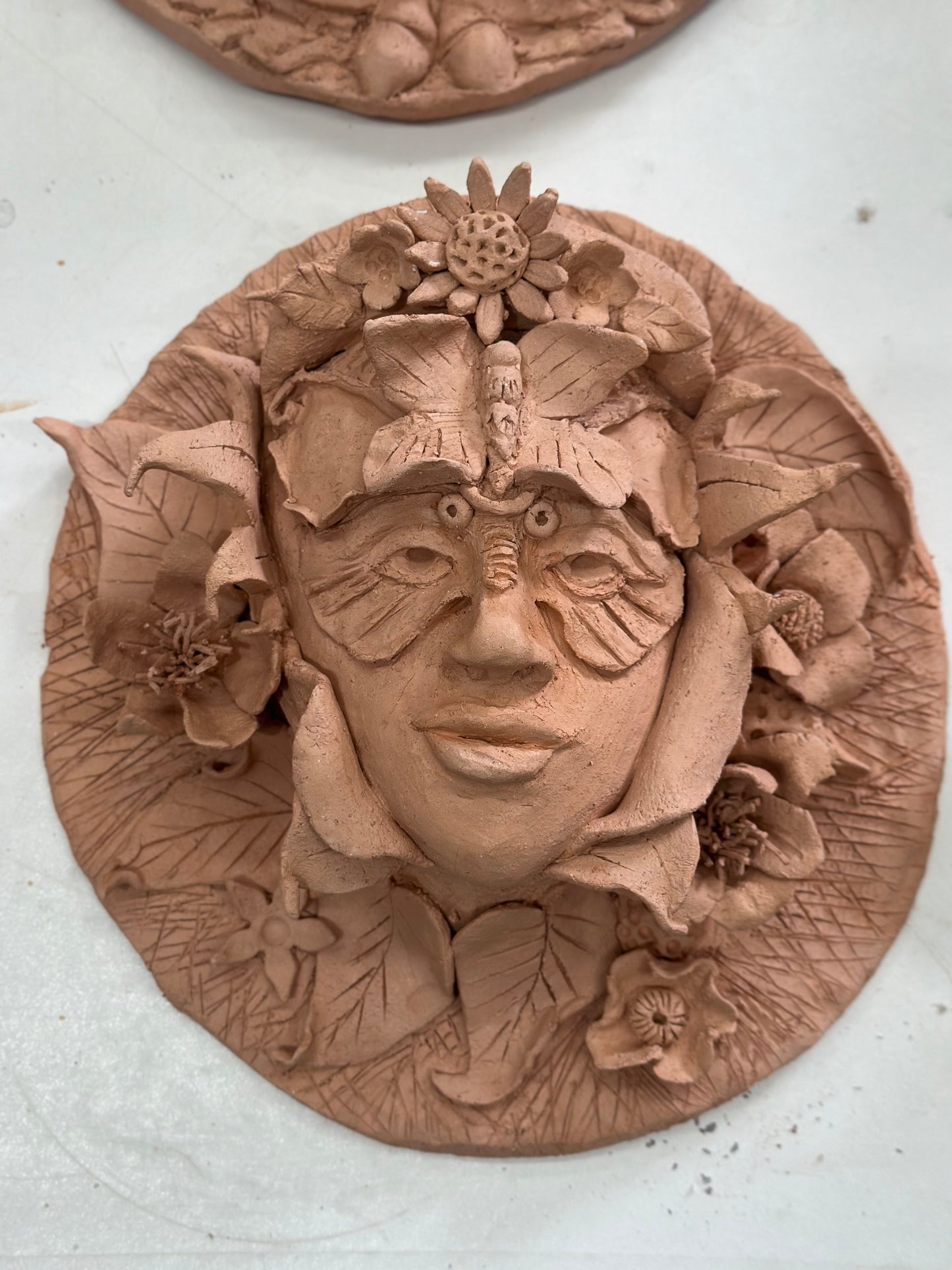 Friday 8th Aug 9am-4pm - FULL DAY Awaken Ancient Magic in Your Garden: Sculpt Your Own God, Goddess or Green Man Plaque