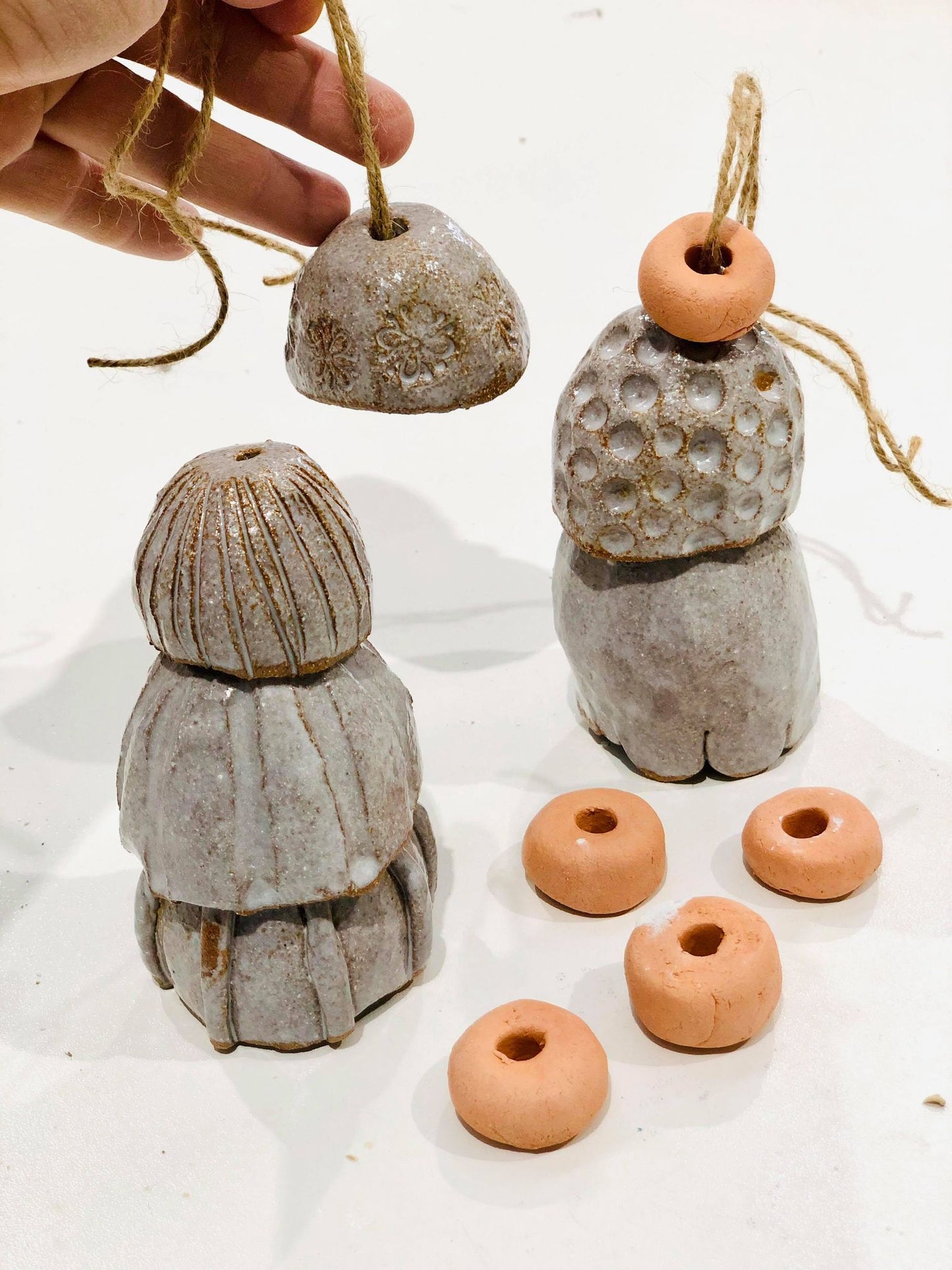 Tues 19th May 10am - 12pm - Redlands Coast AdventureFest - Handbuilt Pottery Fish Wind Chimes