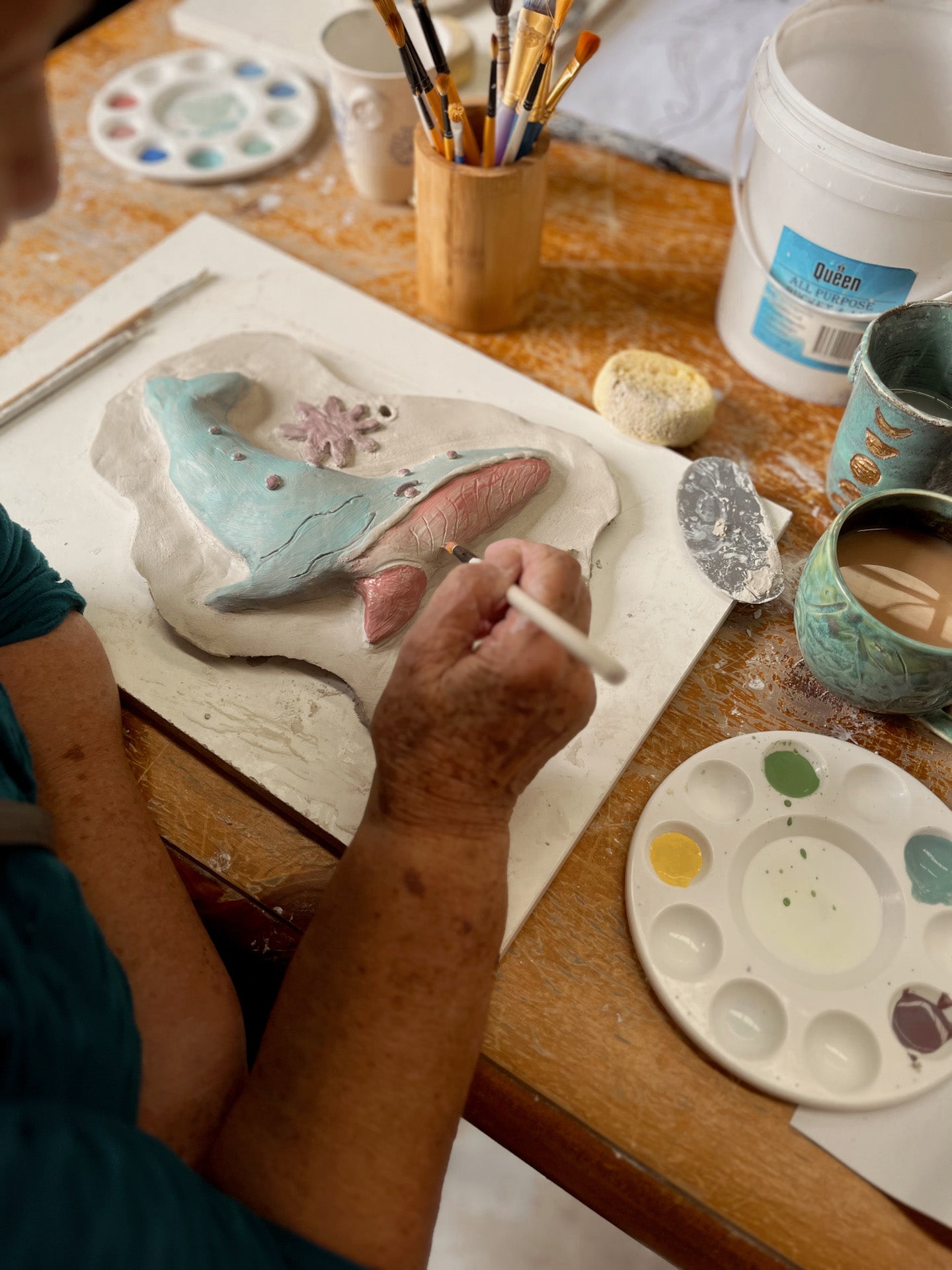 Ten Week Term. Starting Thursday 8th Oct. Hand building and Sculpting with Merri of MeriMila