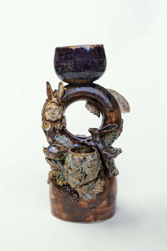 Held in the Turning - Woodland Moon Guardian