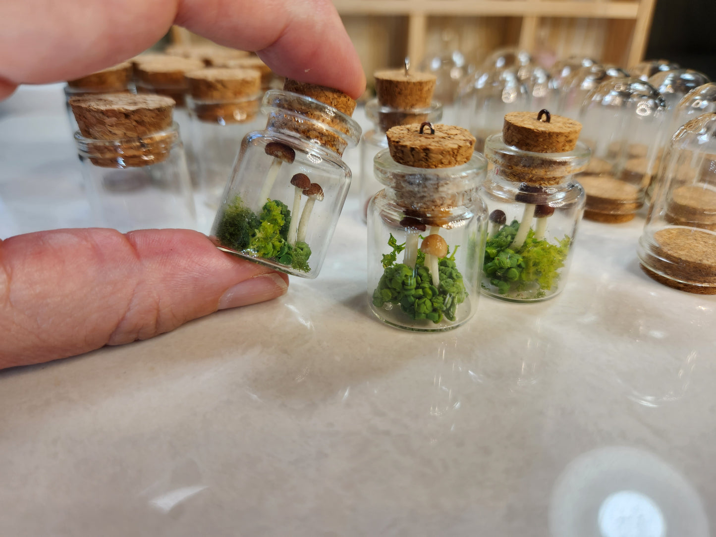 Saturday 18th January 1-3:30pm. Polymer Clay - Fairy Jar Pendants or Terrariums