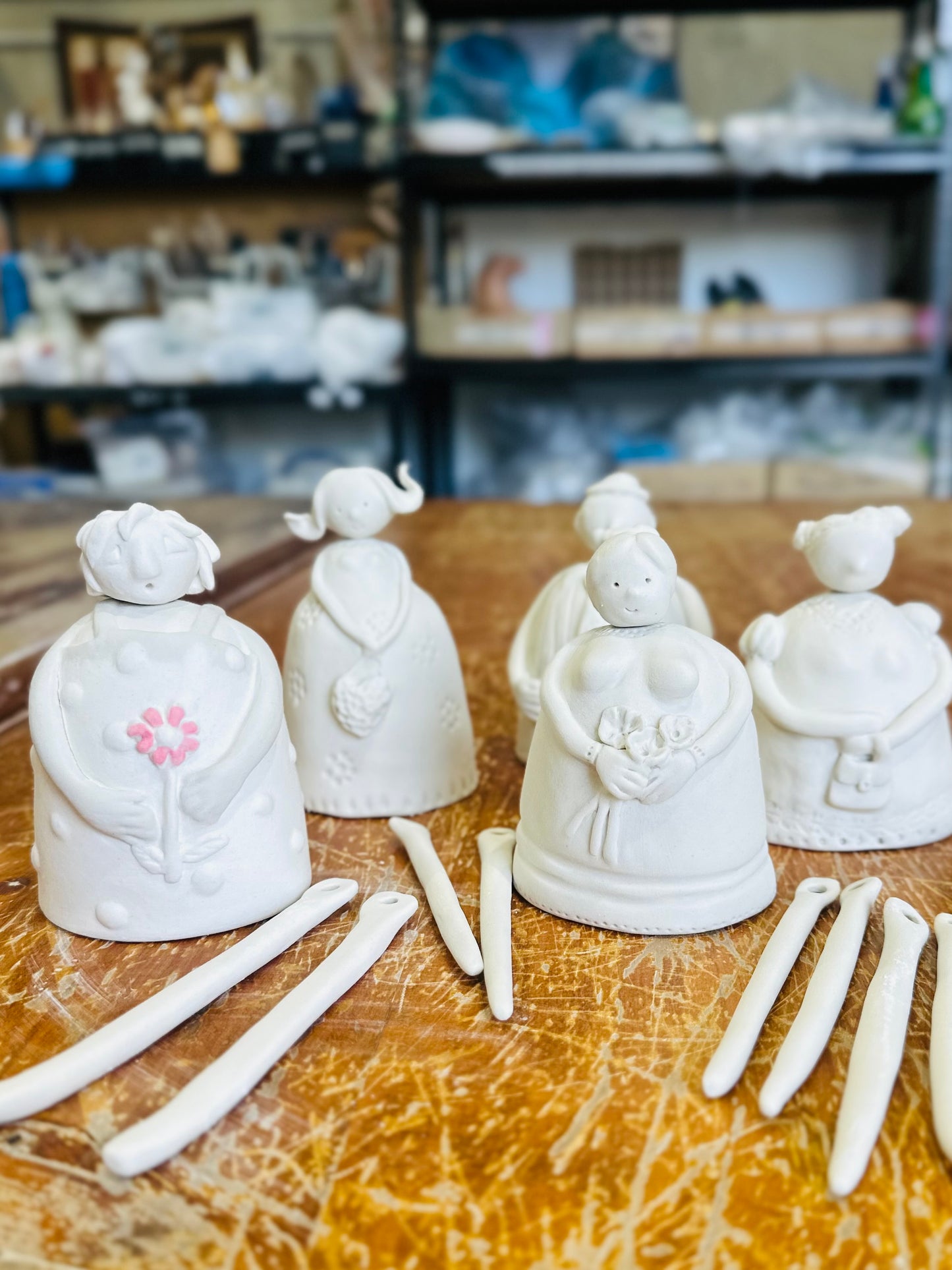 Sun 28th Sept 1-3pm - Handbuild Your Own Porcelain Bell person