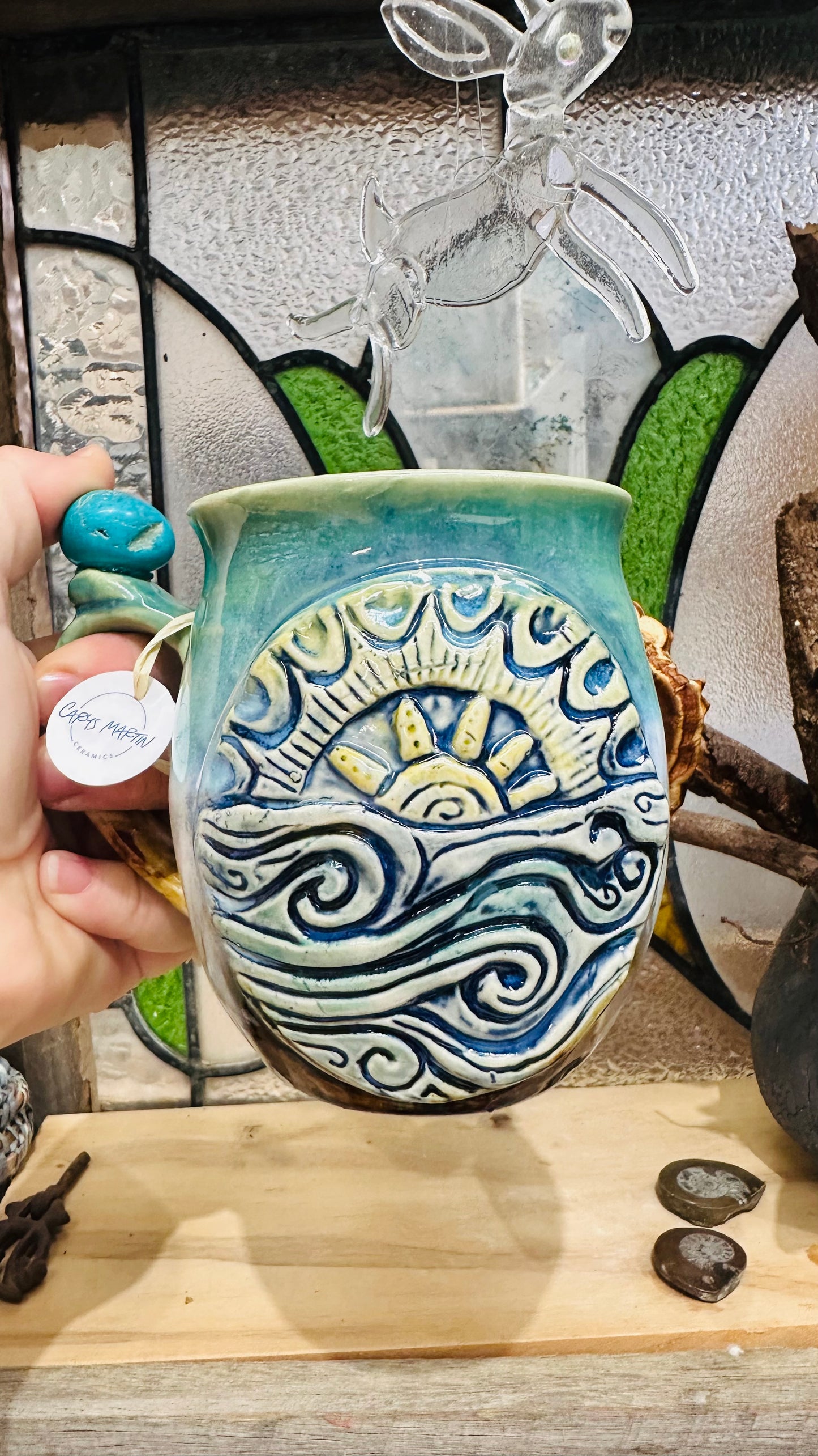 Rising Sun Crystal Mug