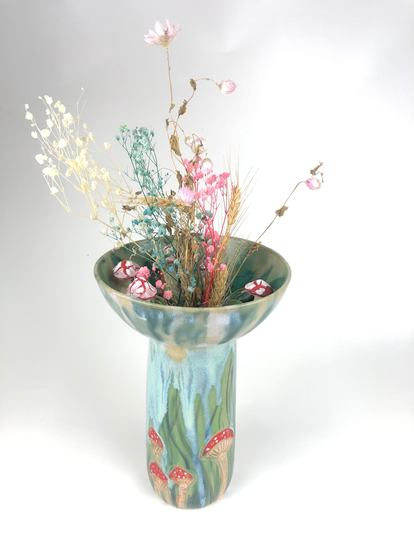 Toadstool Magic Vase