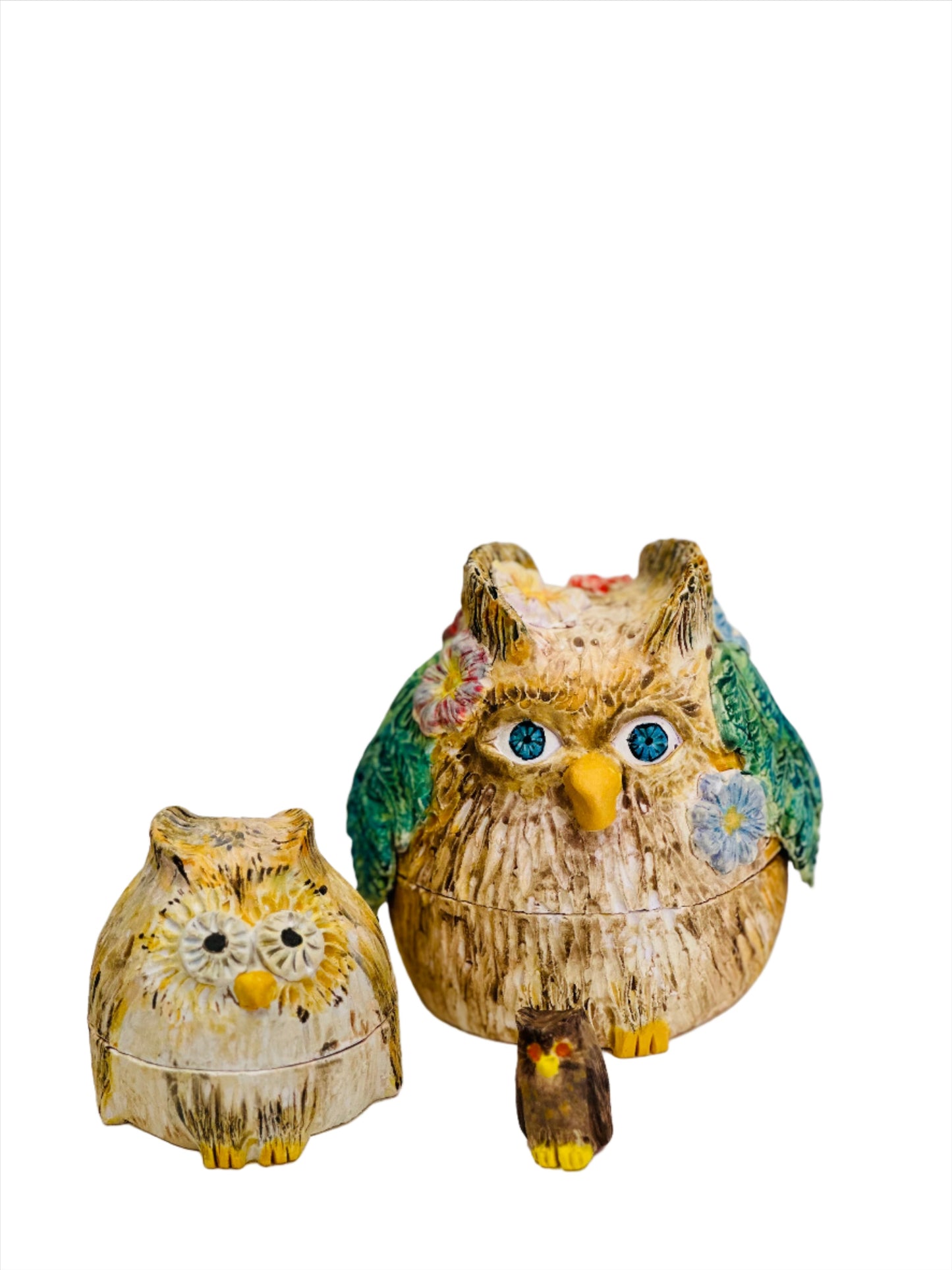 Owl Three Piece Babushka Woodland Sprite