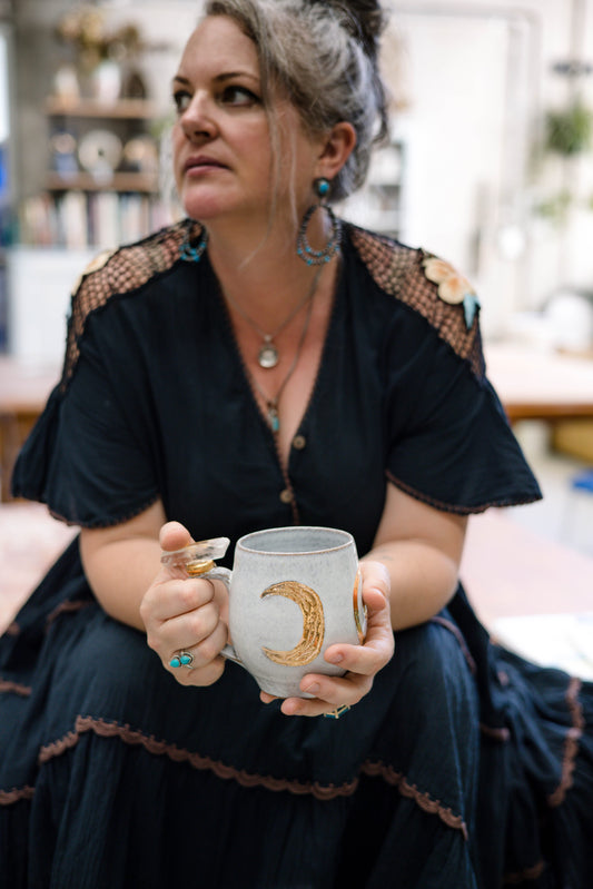 Quartz Wand Crystal Cup