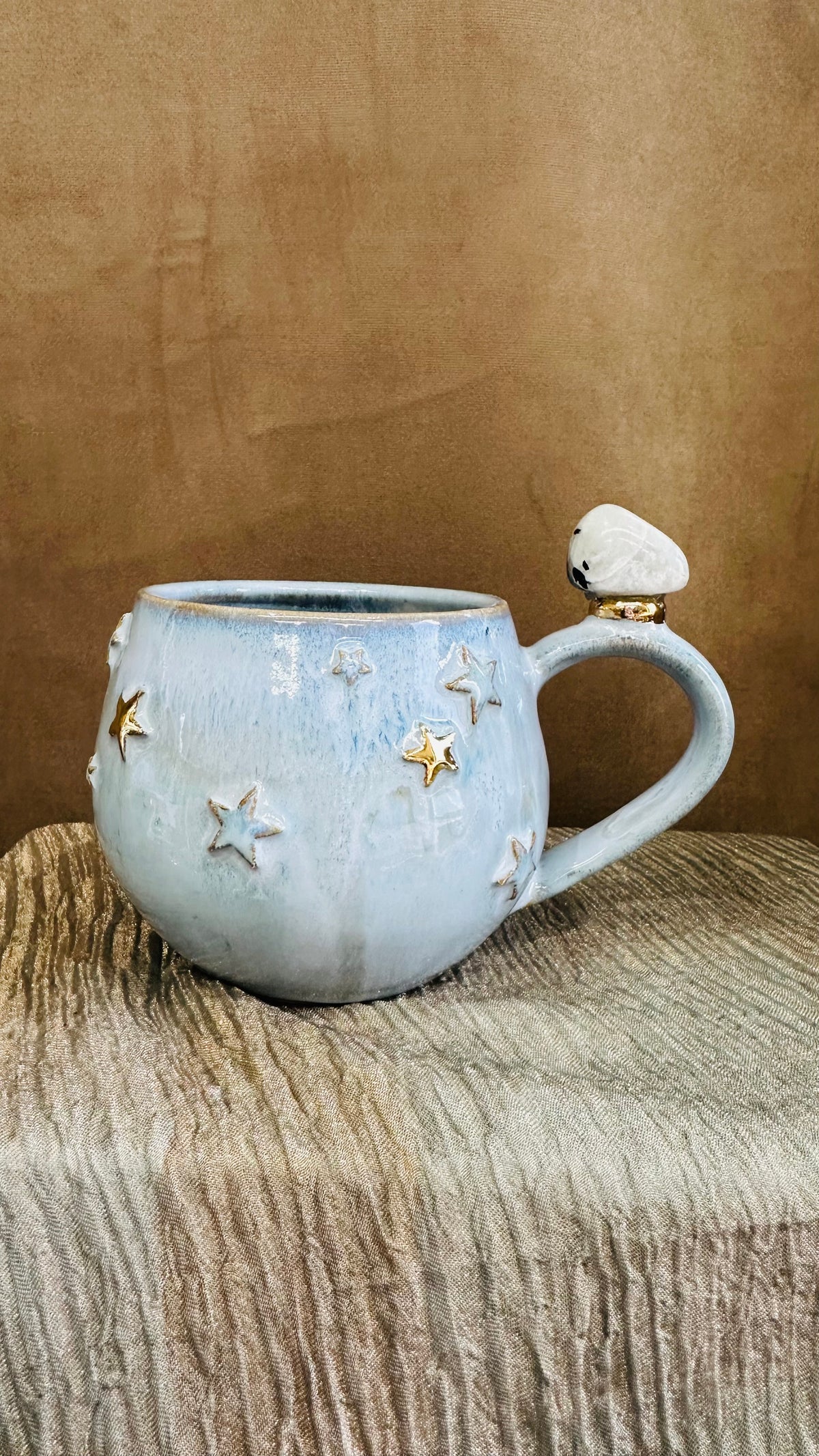 Moon Magic Crystal Mugs with Moonstone