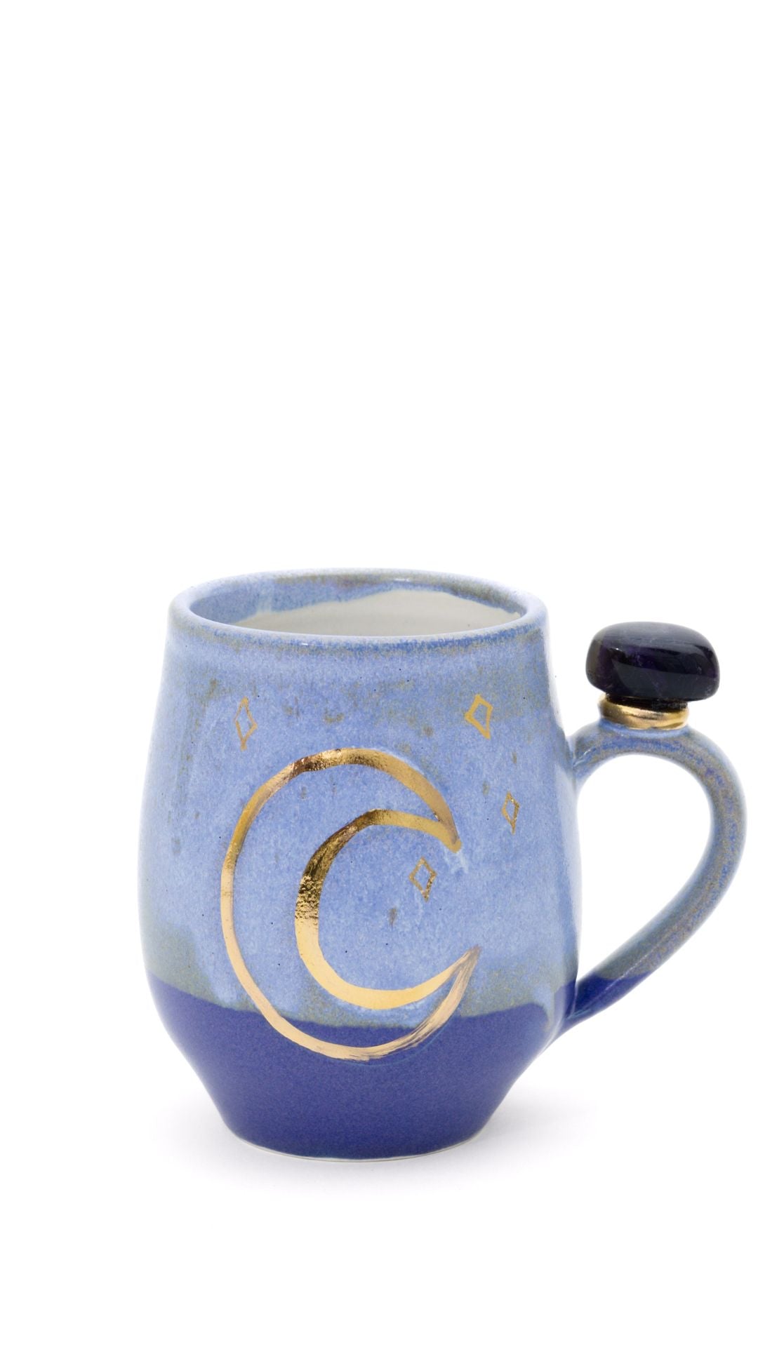 Amethyst Sun and Moon Crystal Mug