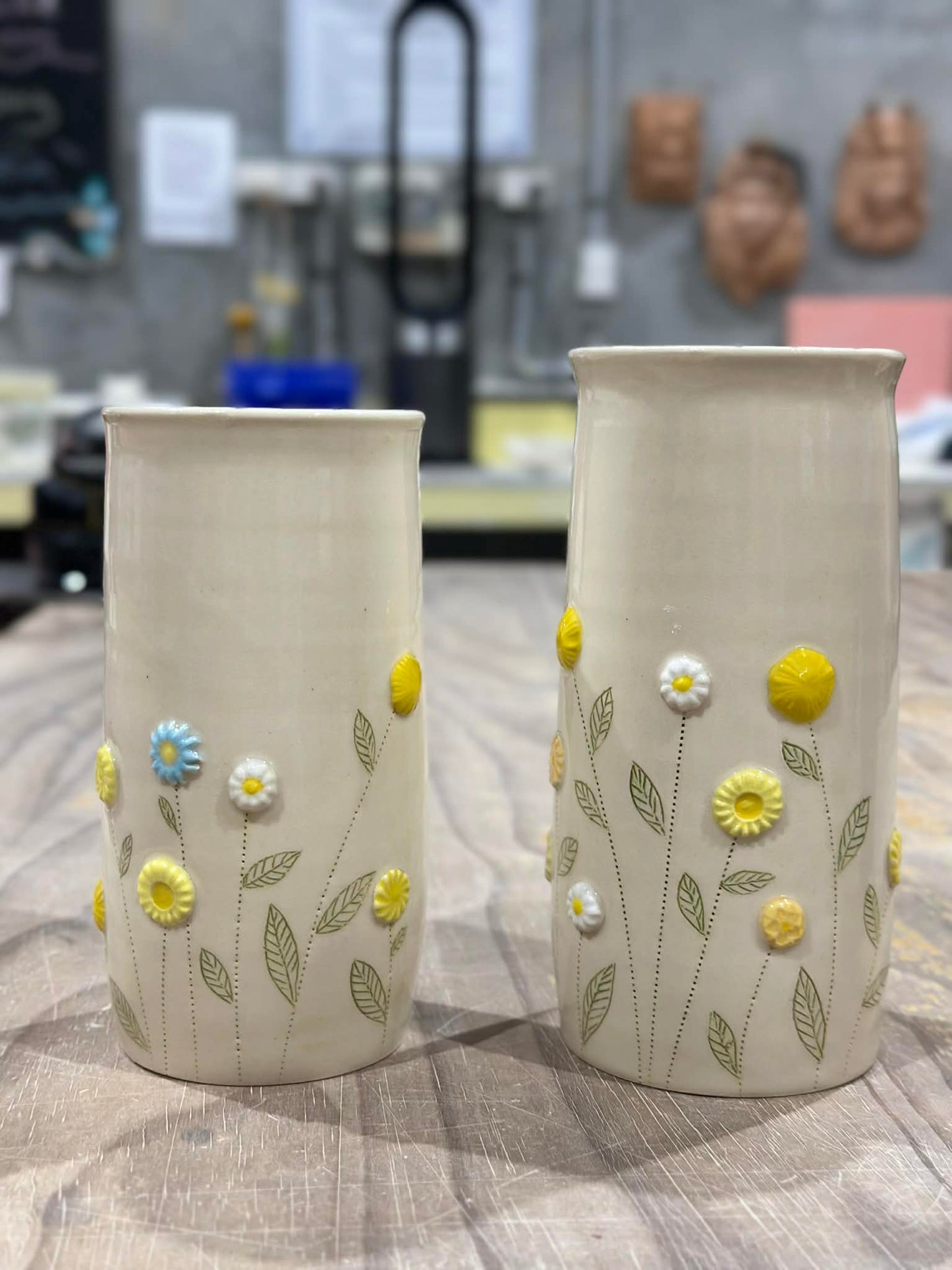 Tuesday 3rd Feb 10am - 12  - Floral Vase Surface Decoration Workshop